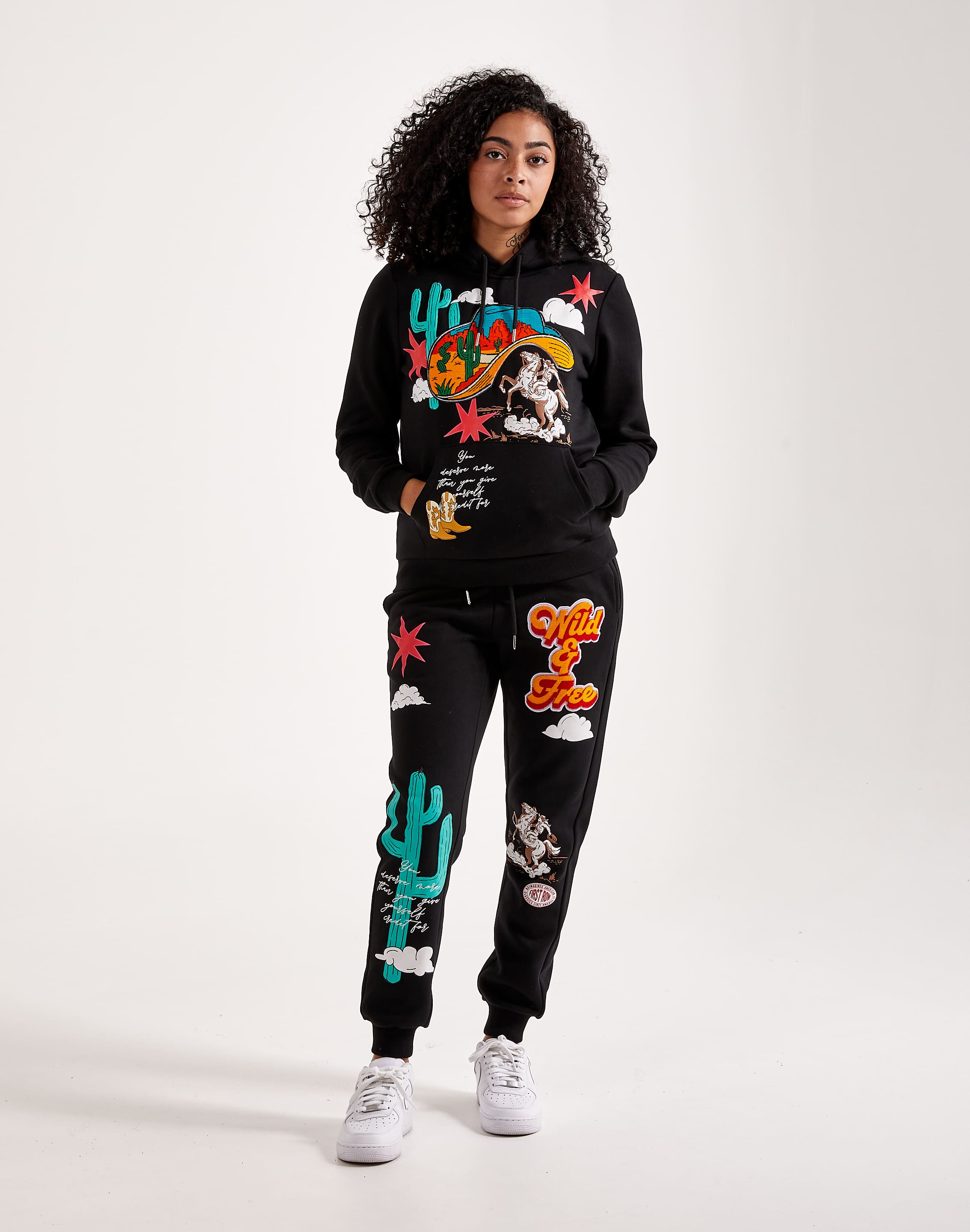 Photo of First Row Wild & Free Fleece Pullover Hoodie