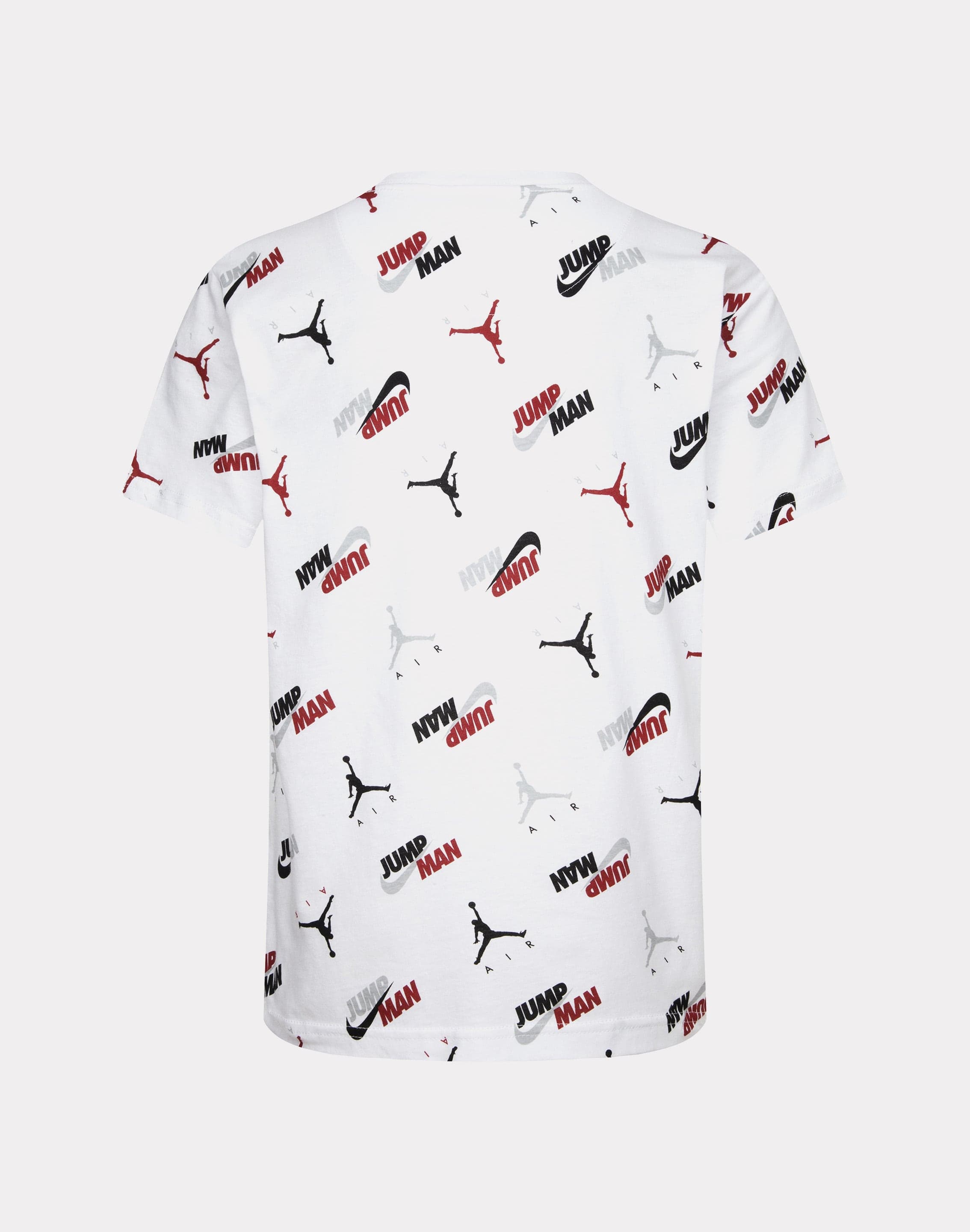 Jordan Junior Boys' Speckled Allover Print T-shirt / White