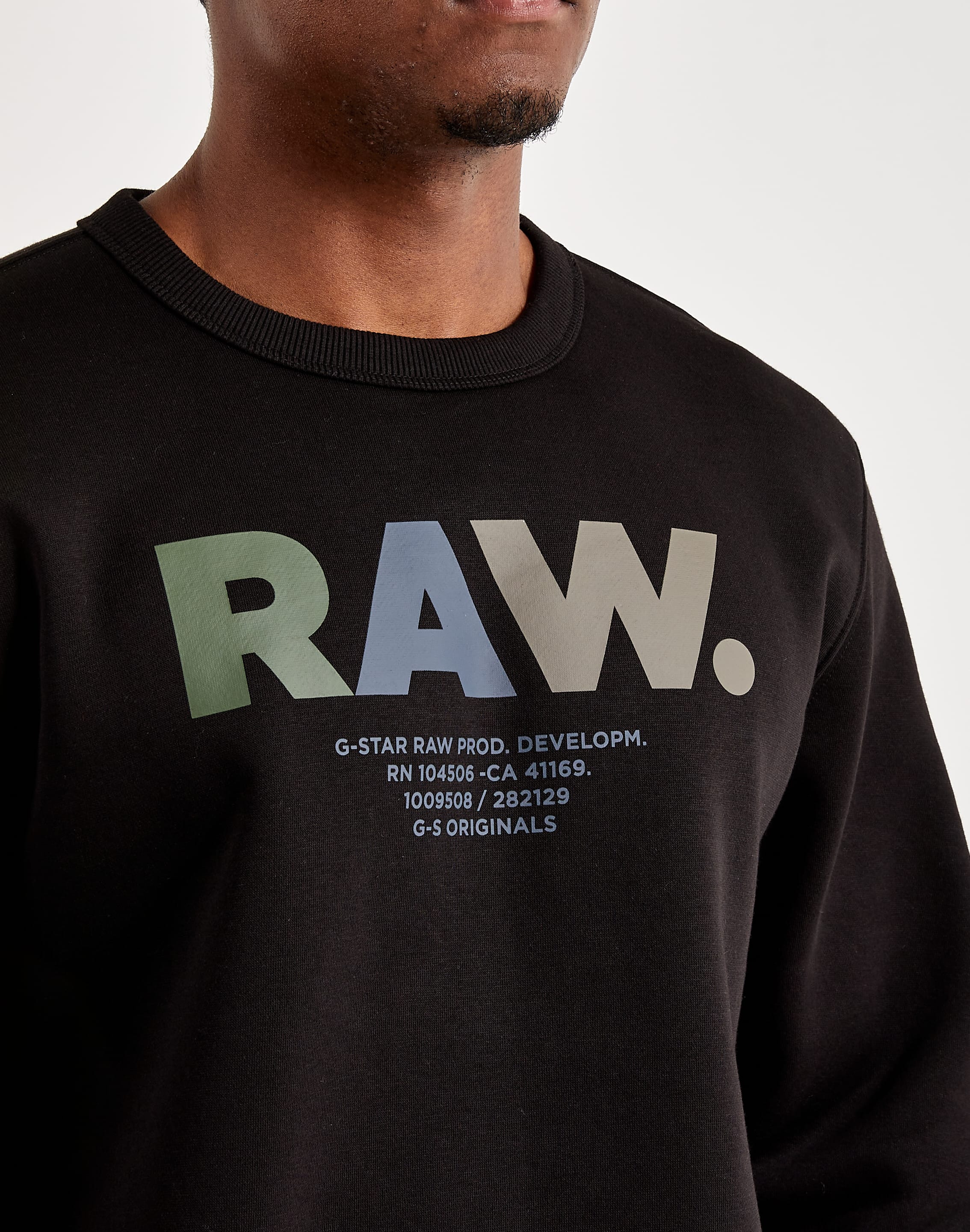 G-Star Multicolored Raw Crewneck Sweatshirt – DTLR