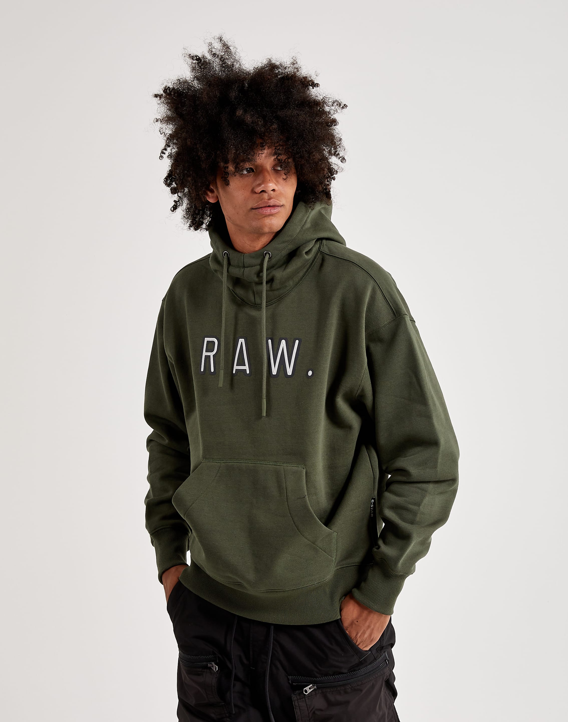 Garment Dyed Oversized Hoodie | Grey | G-Star RAW® US