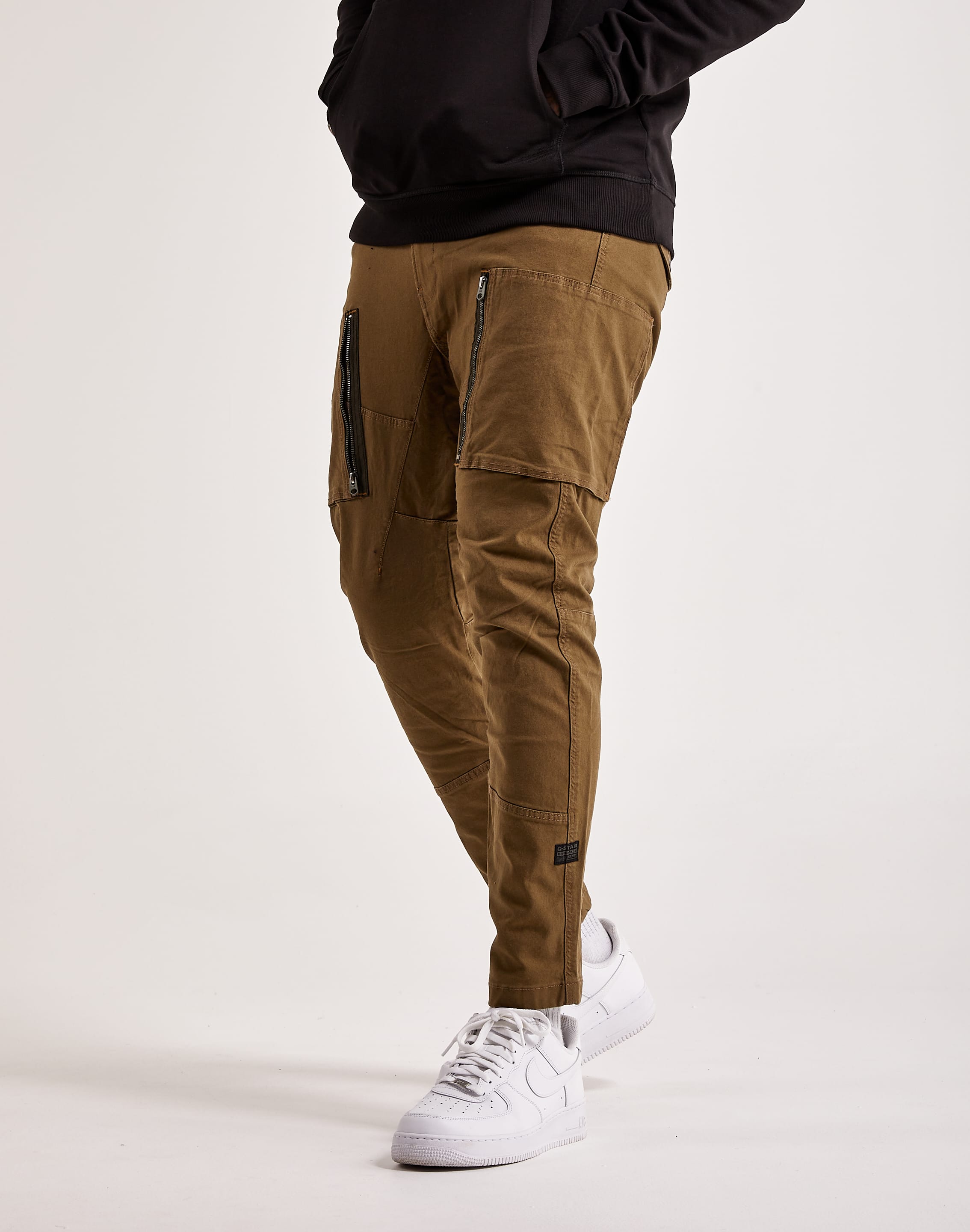 Cargo Cropped Drawcord Pants | Green | G-Star RAW® US