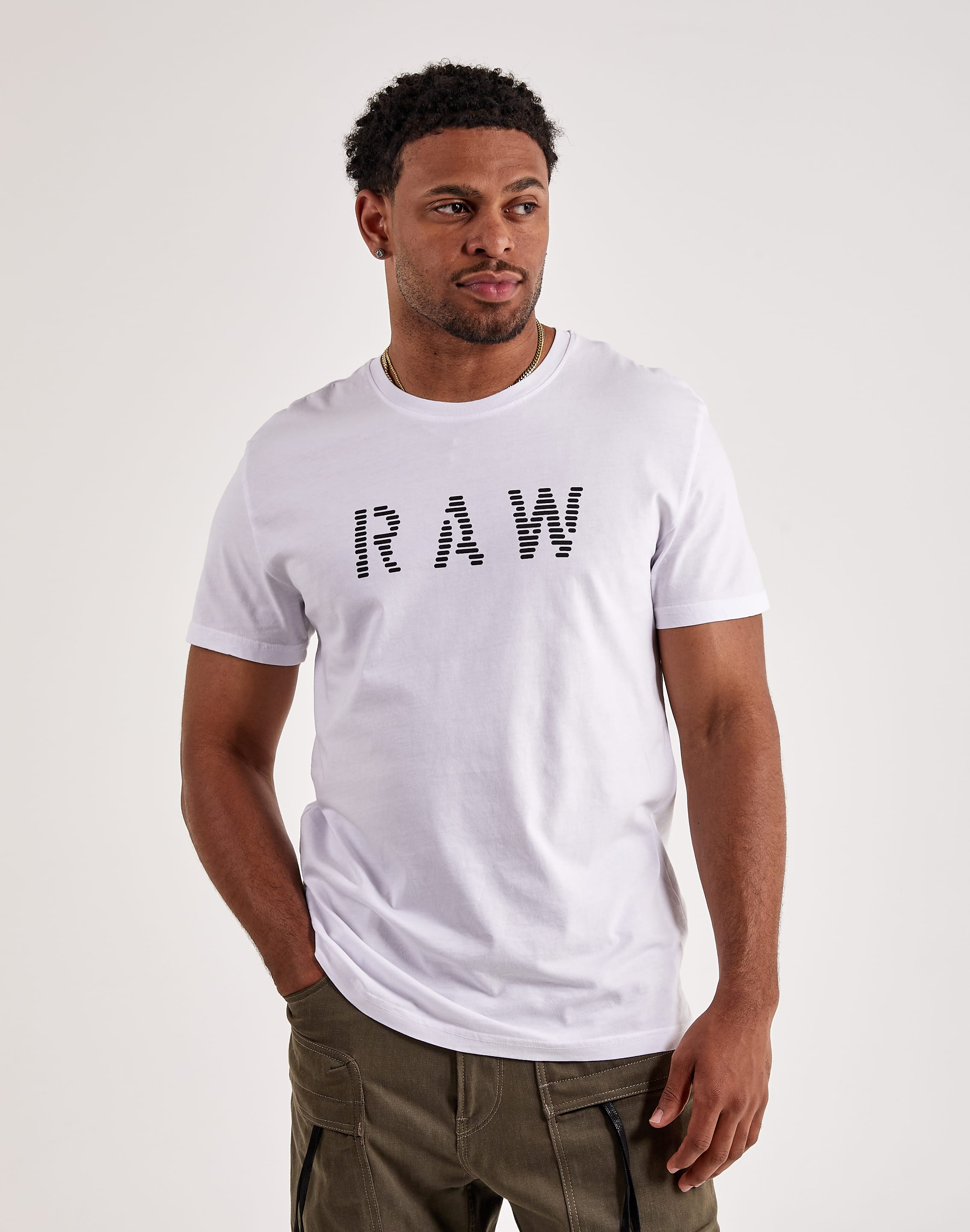 G-STAR RAW Men's Holorn Graphic Crew Neck Short Sleeve T-Shirt