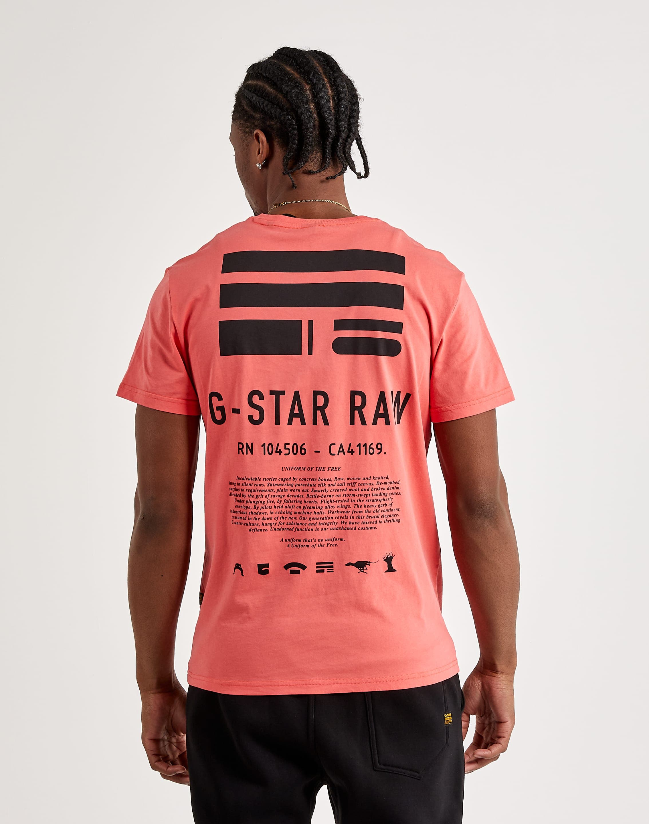 – Raw G-Star Tee DTLR Smudge