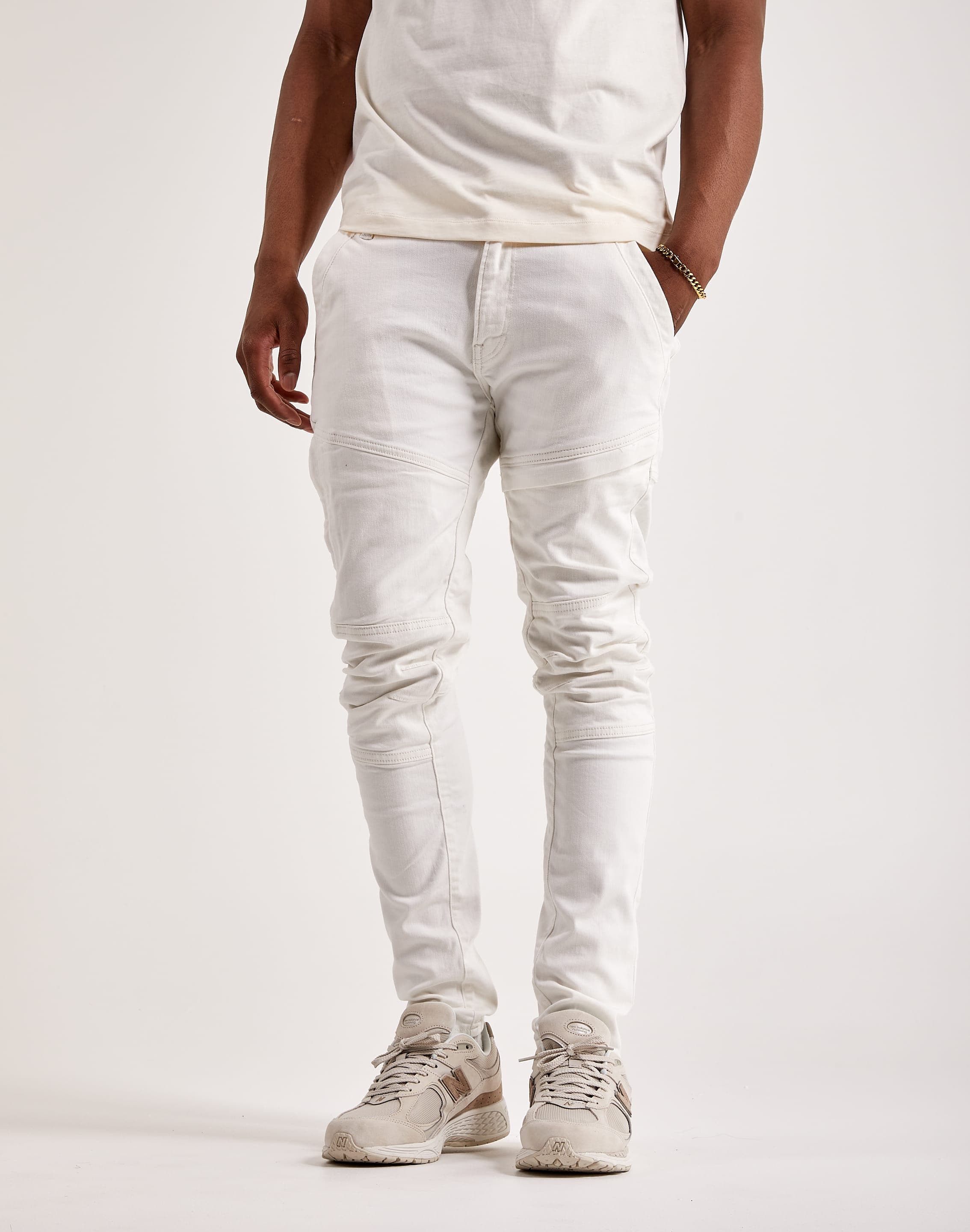 Cute White Jeans - Skinny Jeans - Frayed Hems - High Rise Pants - Lulus