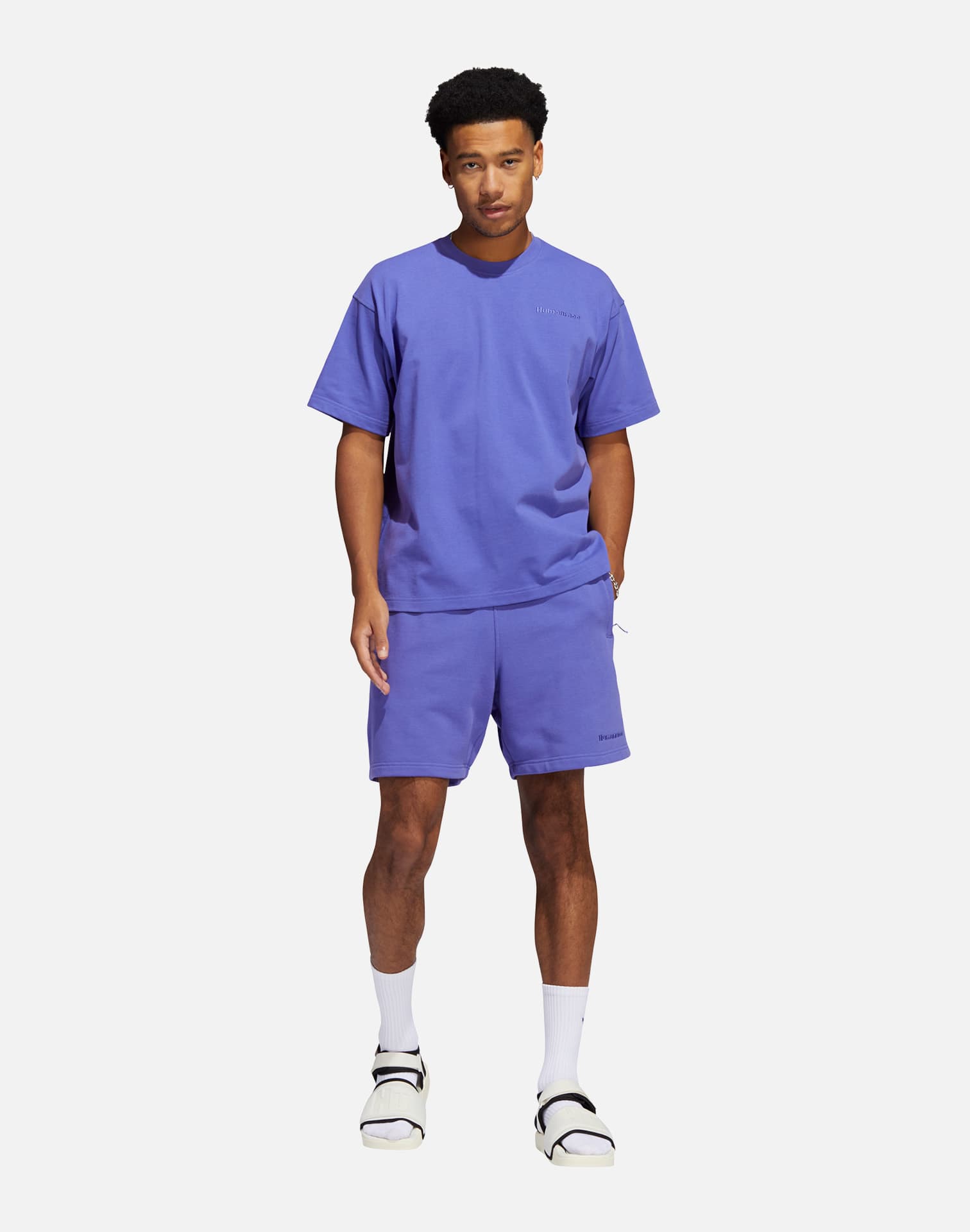 Adidas PHARRELL WILLIAMS HUMANRACE FLEECE SHORTS – DTLR