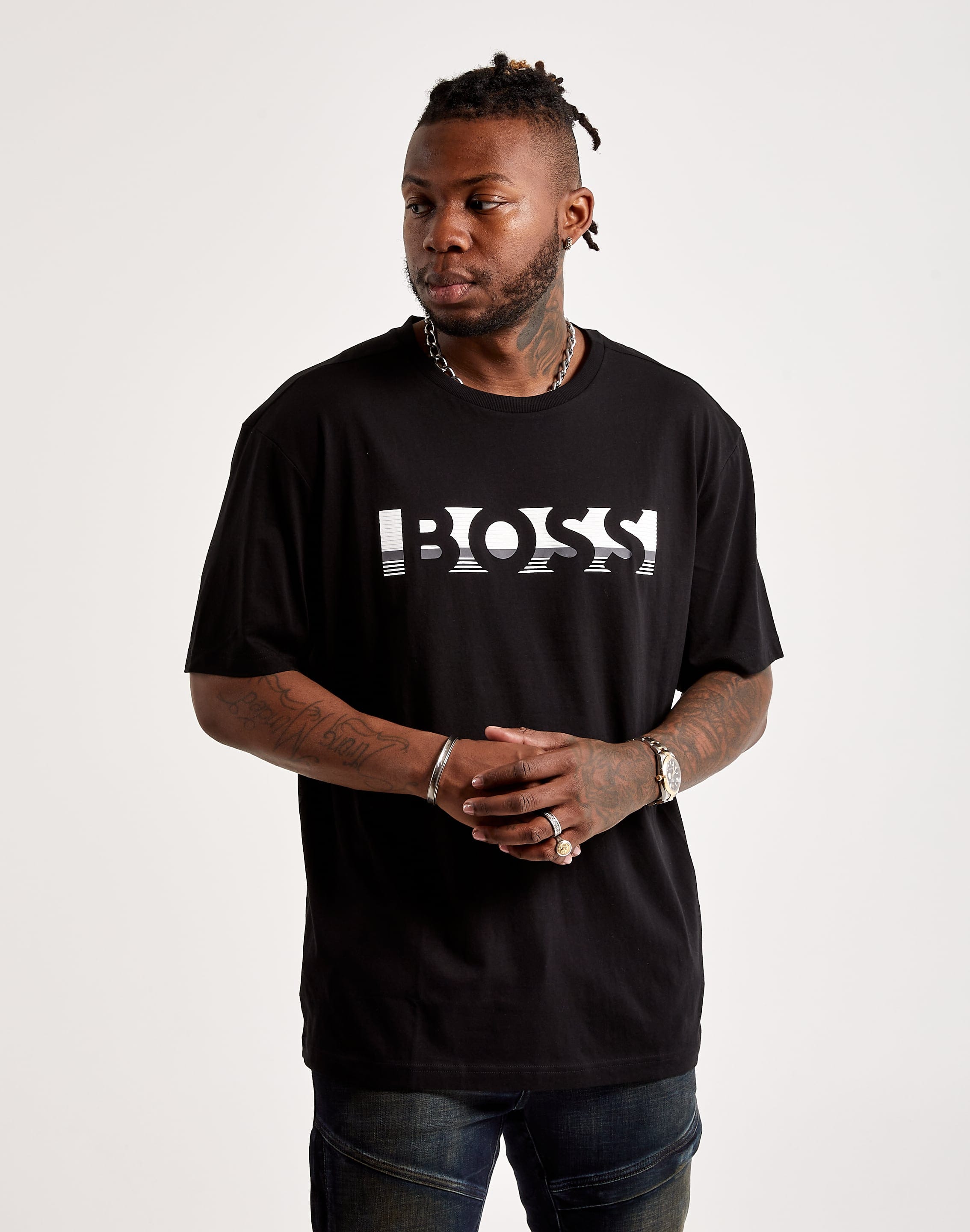 Hugo Boss Relaxed-Fit Logo T-Shirt – DTLR - Main Image