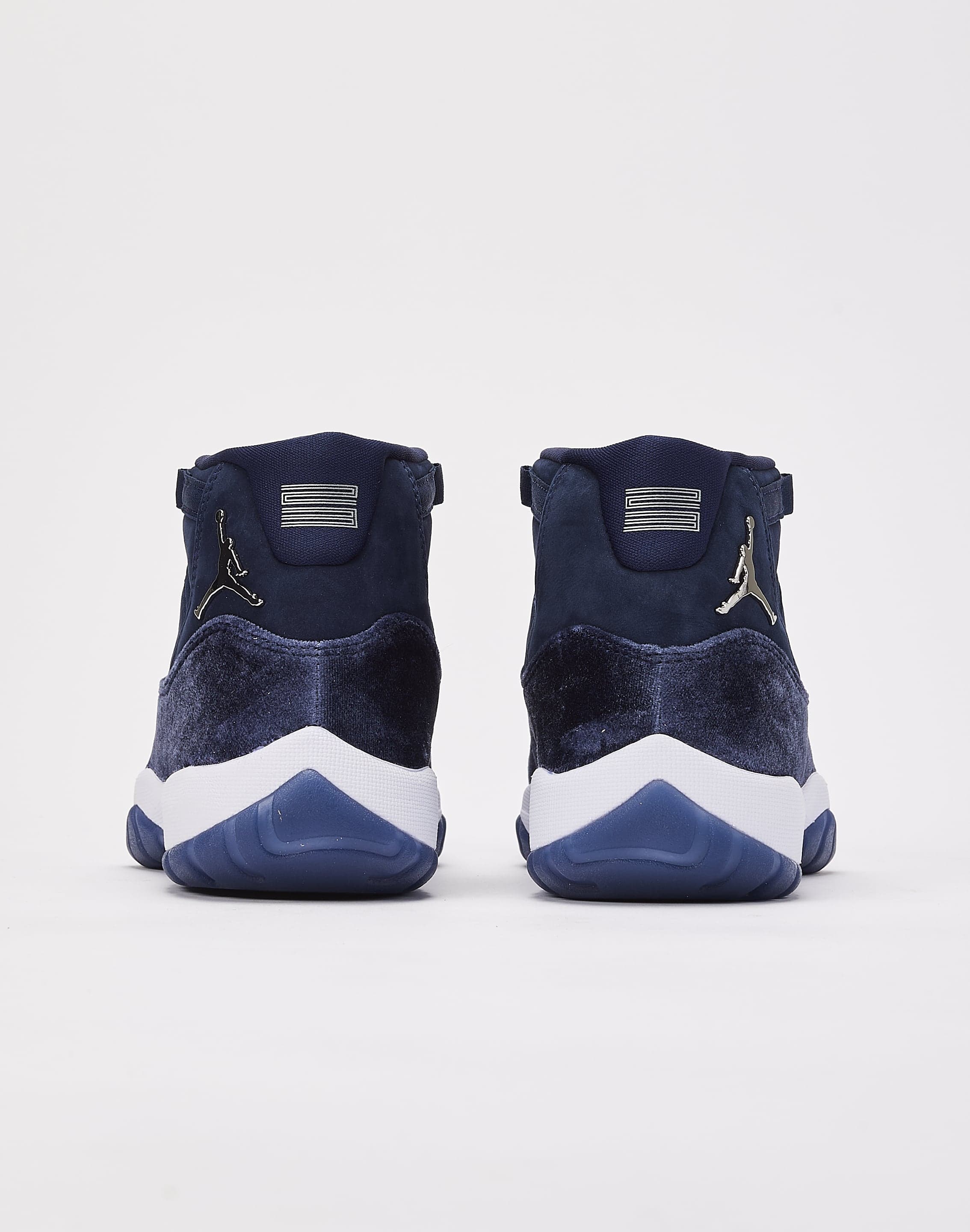 HOT Blue Suede Jordan 11 Retro Navy Blue Navy Blue Suede