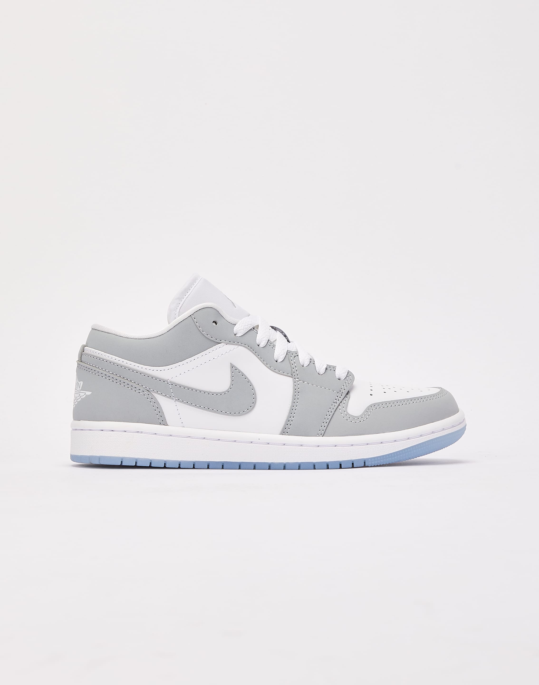 Air jordan 1 white grey low Sale