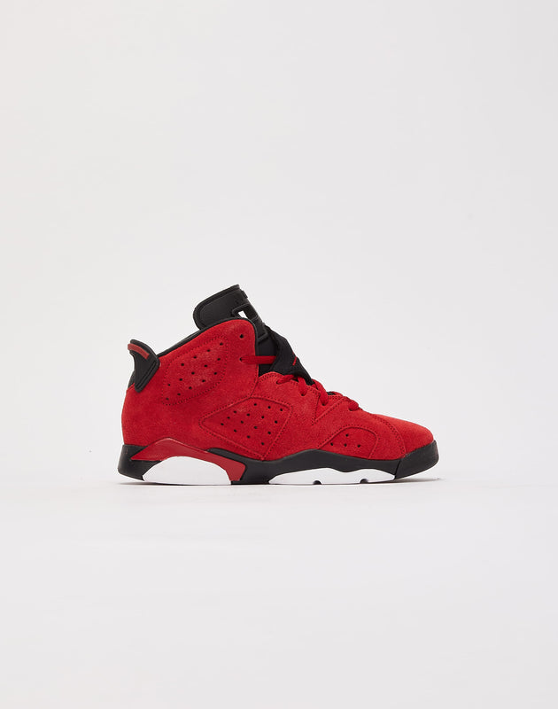 Preschool Air Jordan 6 Retro PS DV3605 600 Toro Bravo Varsity Red/Black - Size 11.5c