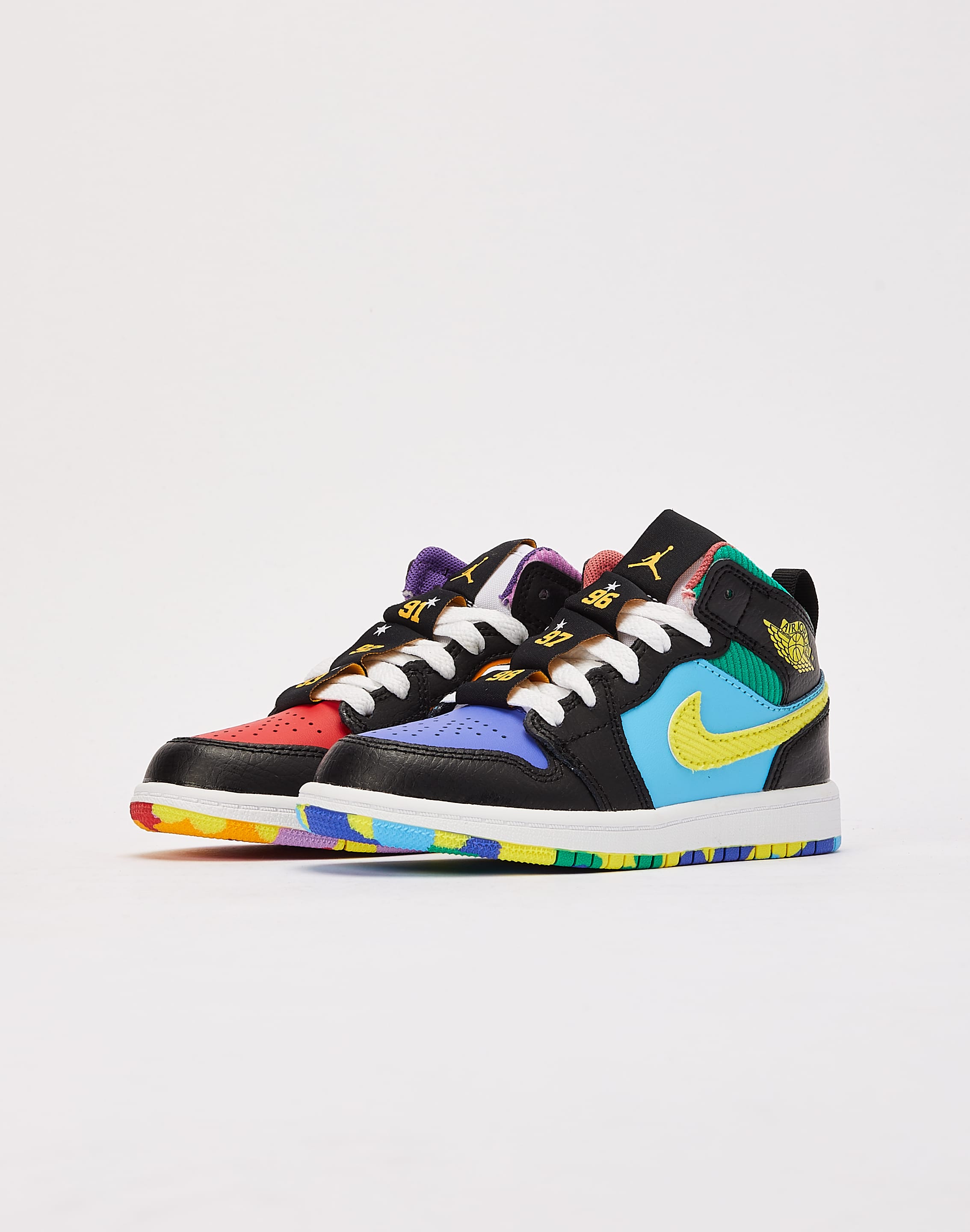 Jordan Remit Jordan Air Jordan 1 Mid 'Sneaker School' Pre-School – DTLR