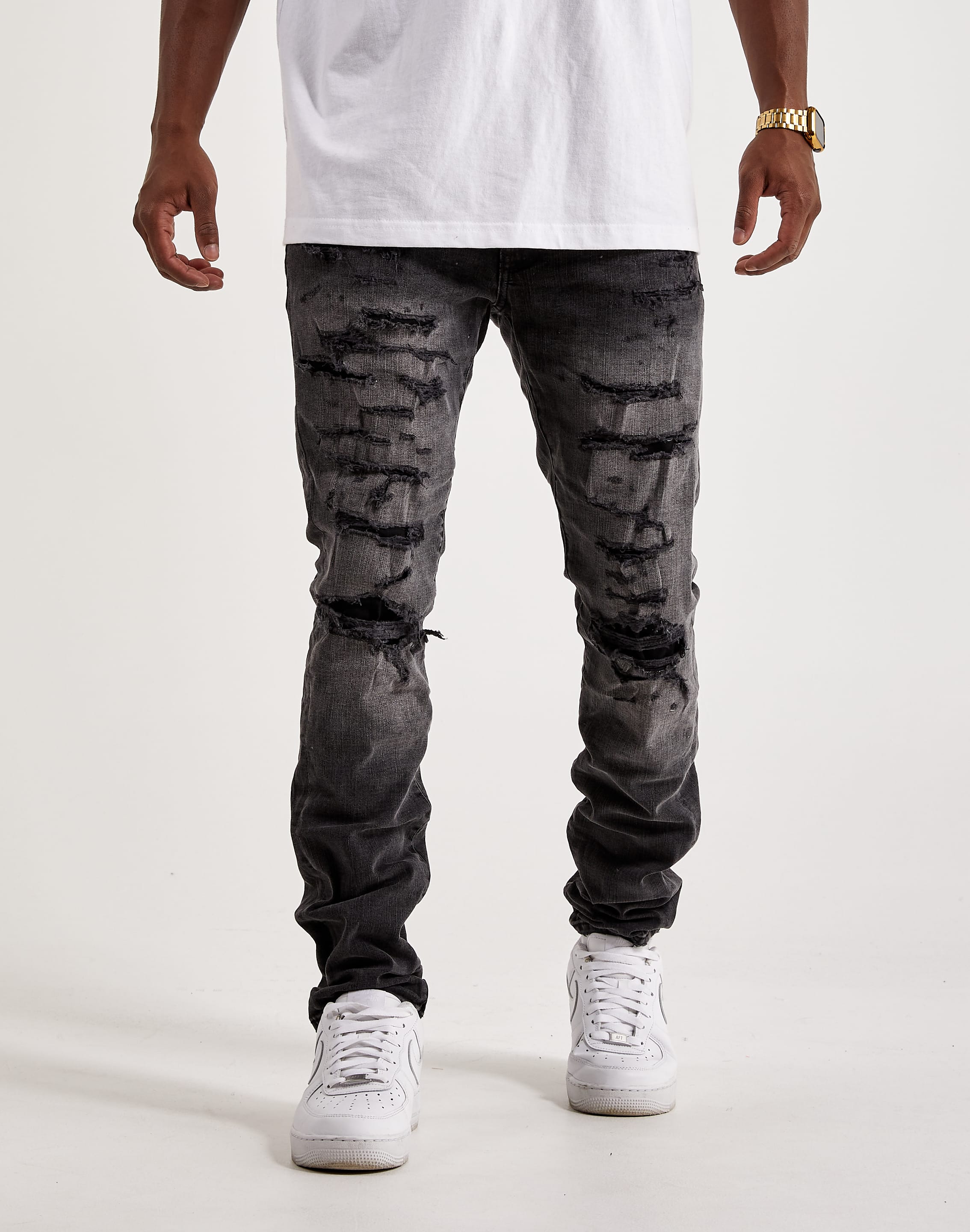 Jordan Craig Rolled Denim Jeans – DTLR - Main Image