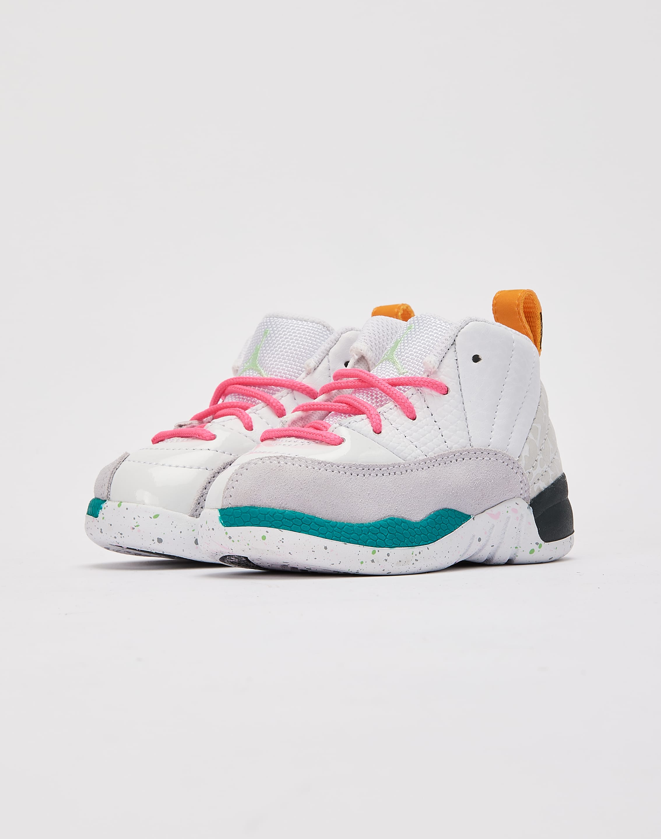 Jordan Air Jordan 12 Retro 'White Vapor Green' Toddler