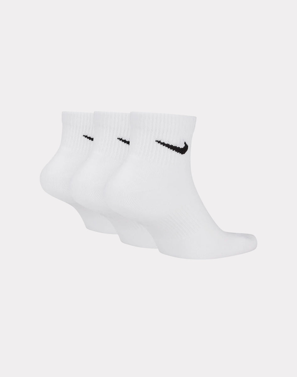 Nike Everyday Plus Cushioned Ankle Socks 3-Pack – DTLR