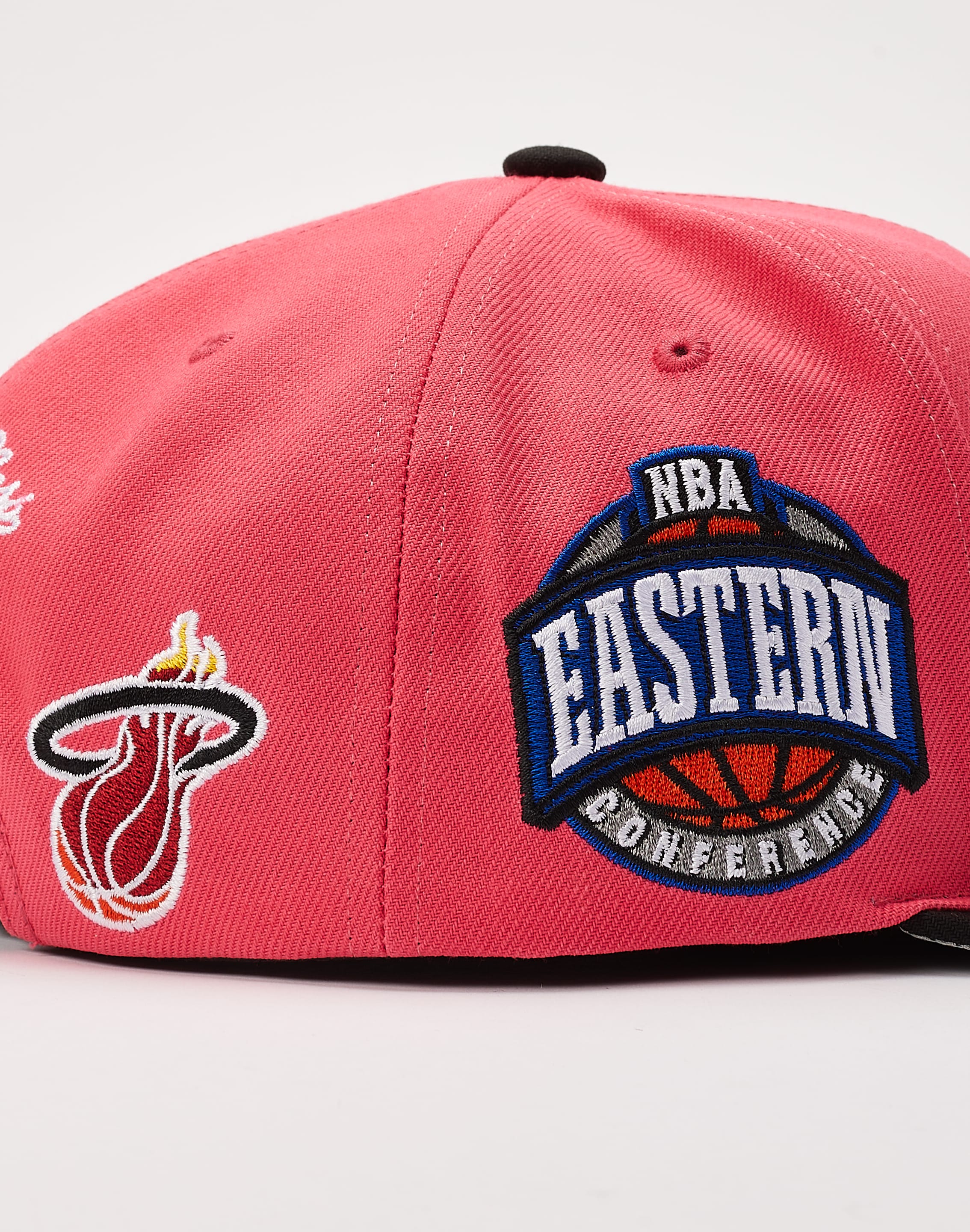 Pink Miami Heat Hat Men's Miami Heat New Era Teal/Pink 2019/20