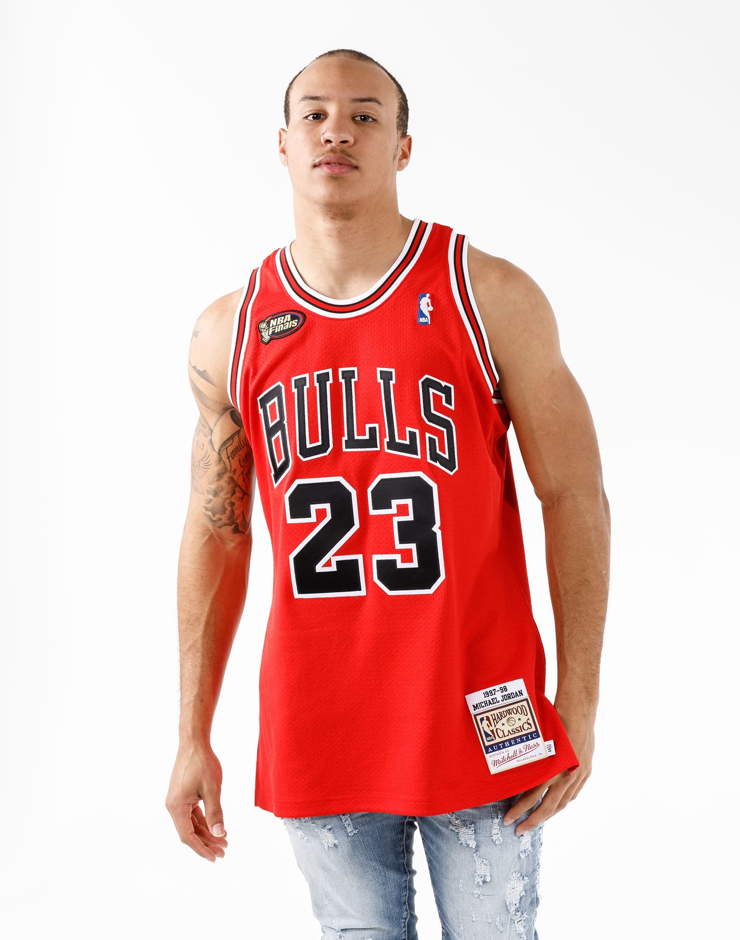 Reageer architect Drama Mitchell & Ness Nba Authentic Chicago Bulls Jordan 97-98 Jersey – DTLR