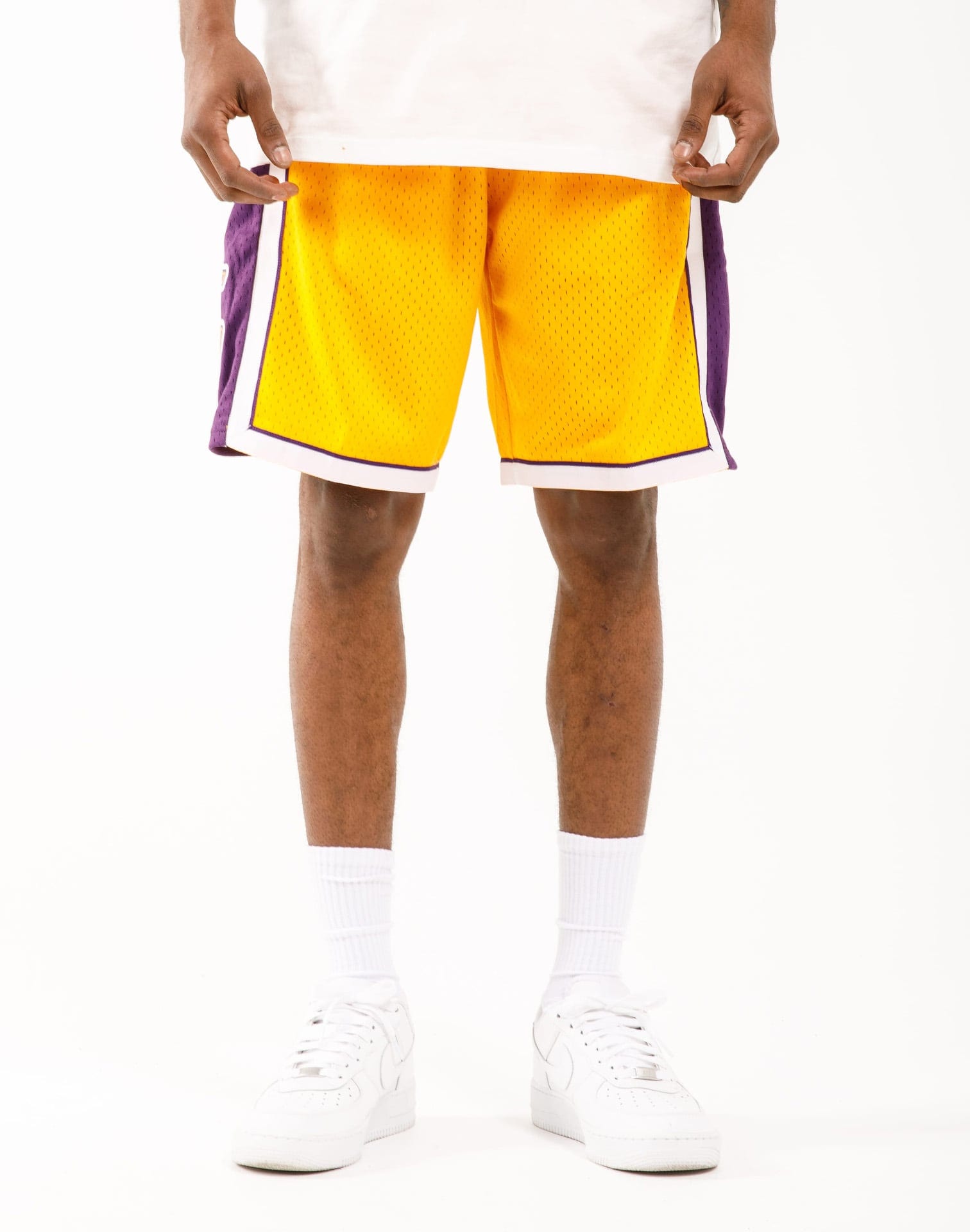 Mitchell & Ness Swingman Lakers Basketball Shorts