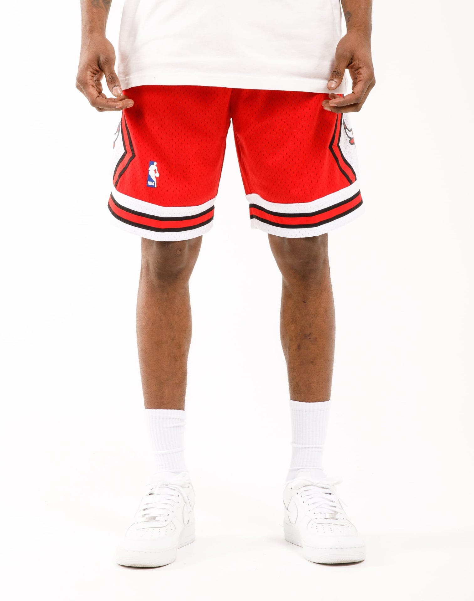 Mitchell & Ness NBA Chicago Bulls Swingman Shorts Mens Shorts