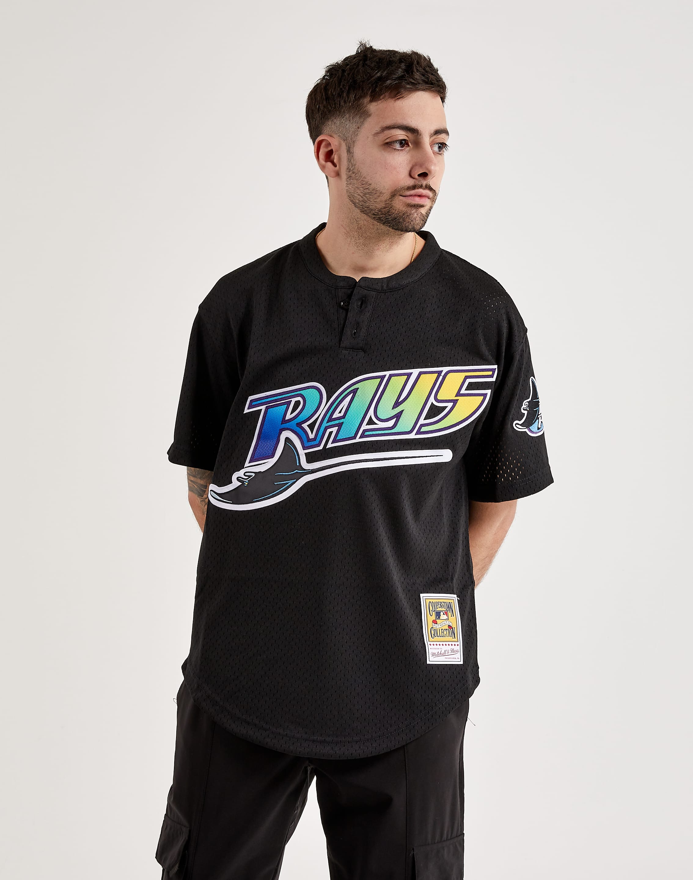 tampa bay rays jersey mitchell and ness