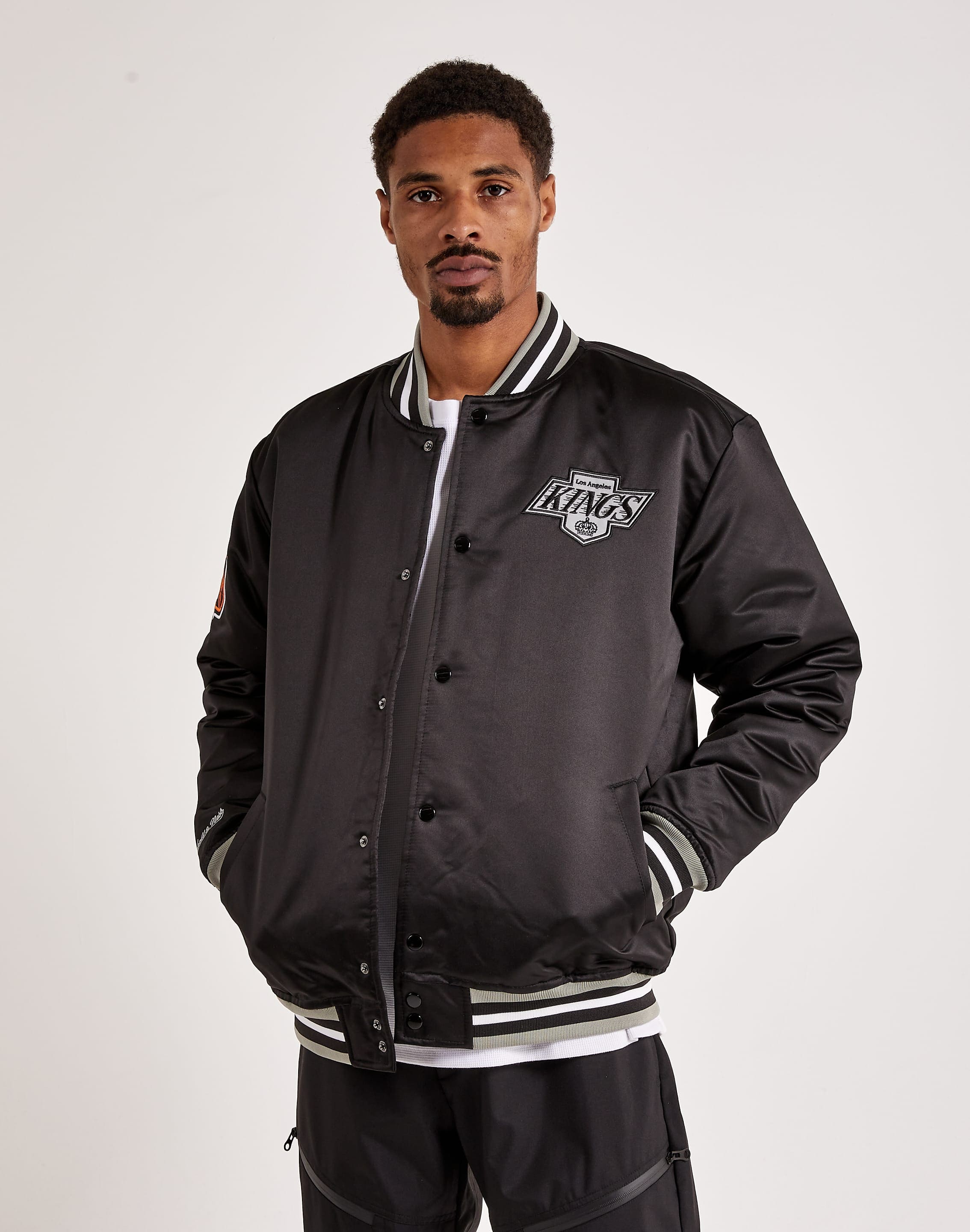 Mitchell & Ness Los Angeles Kings Throwback Varsity Jacket – DTLR