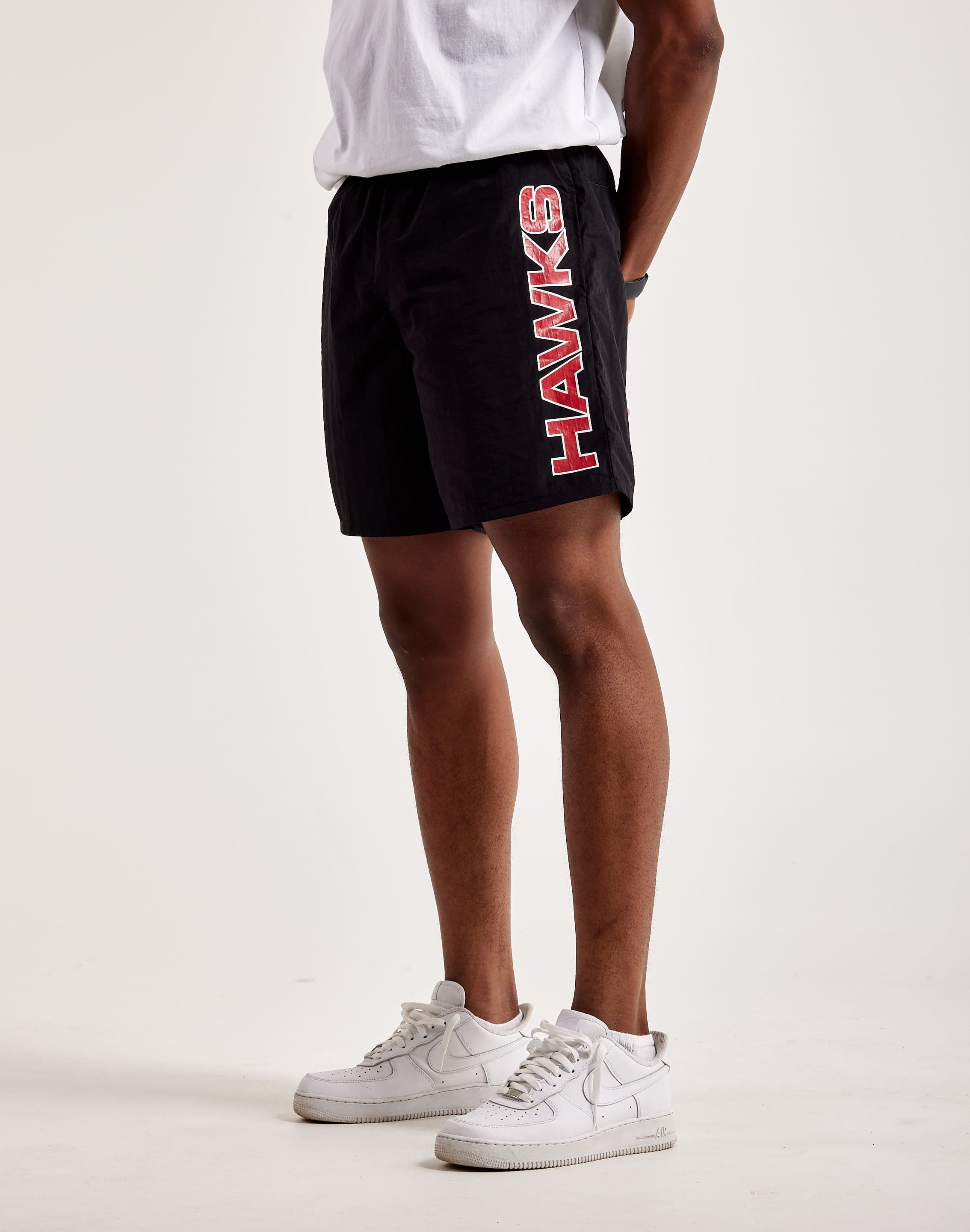 Photo of Mitchell & Ness Atlanta Hawks Champ City Woven Shorts