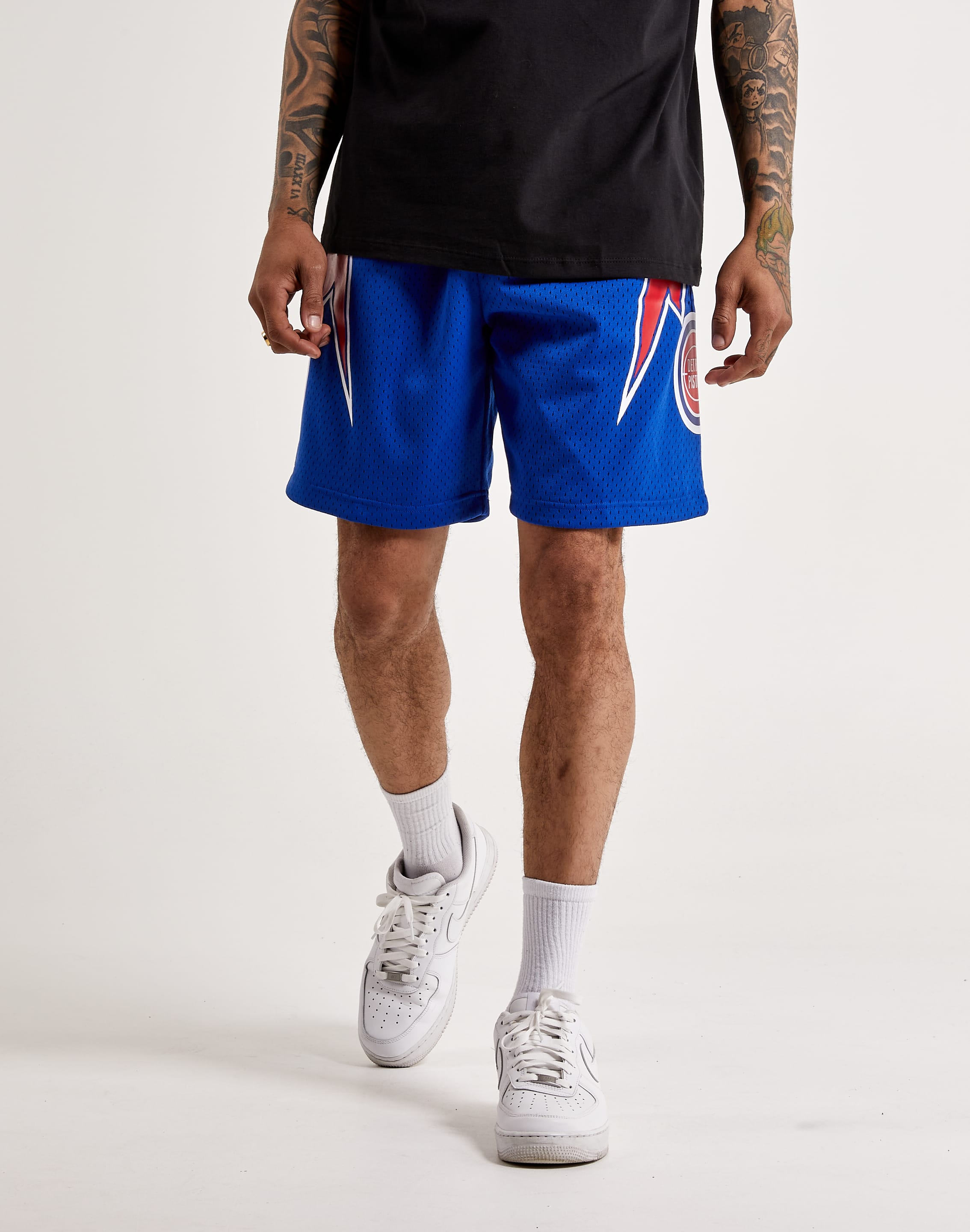 Mitchell & Ness Pistons Swingman Shorts / 3X-Large