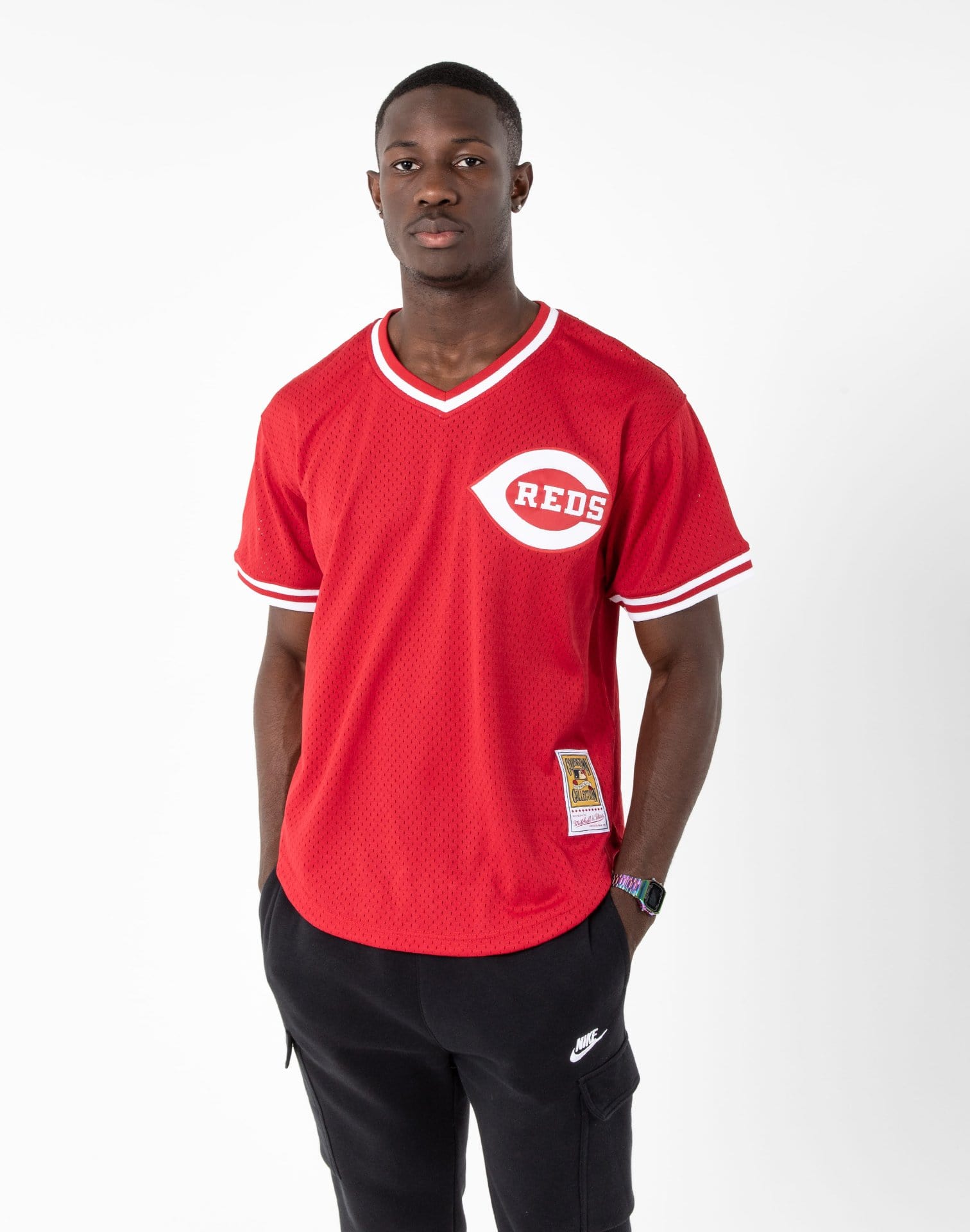 cincinnati reds jersey mitchell