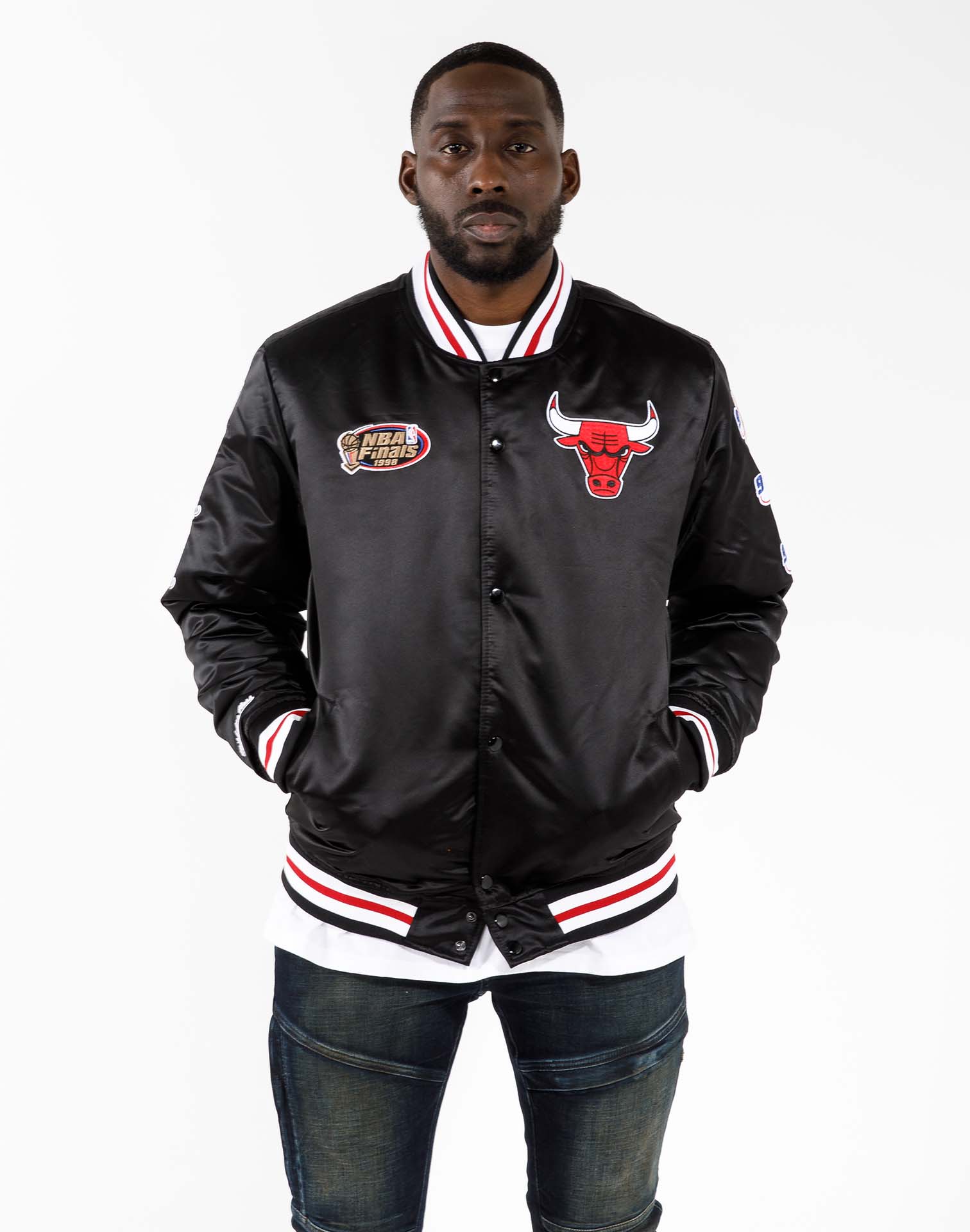 Chicago Bulls NBA Orange Satin Jacket - Paragon Jackets