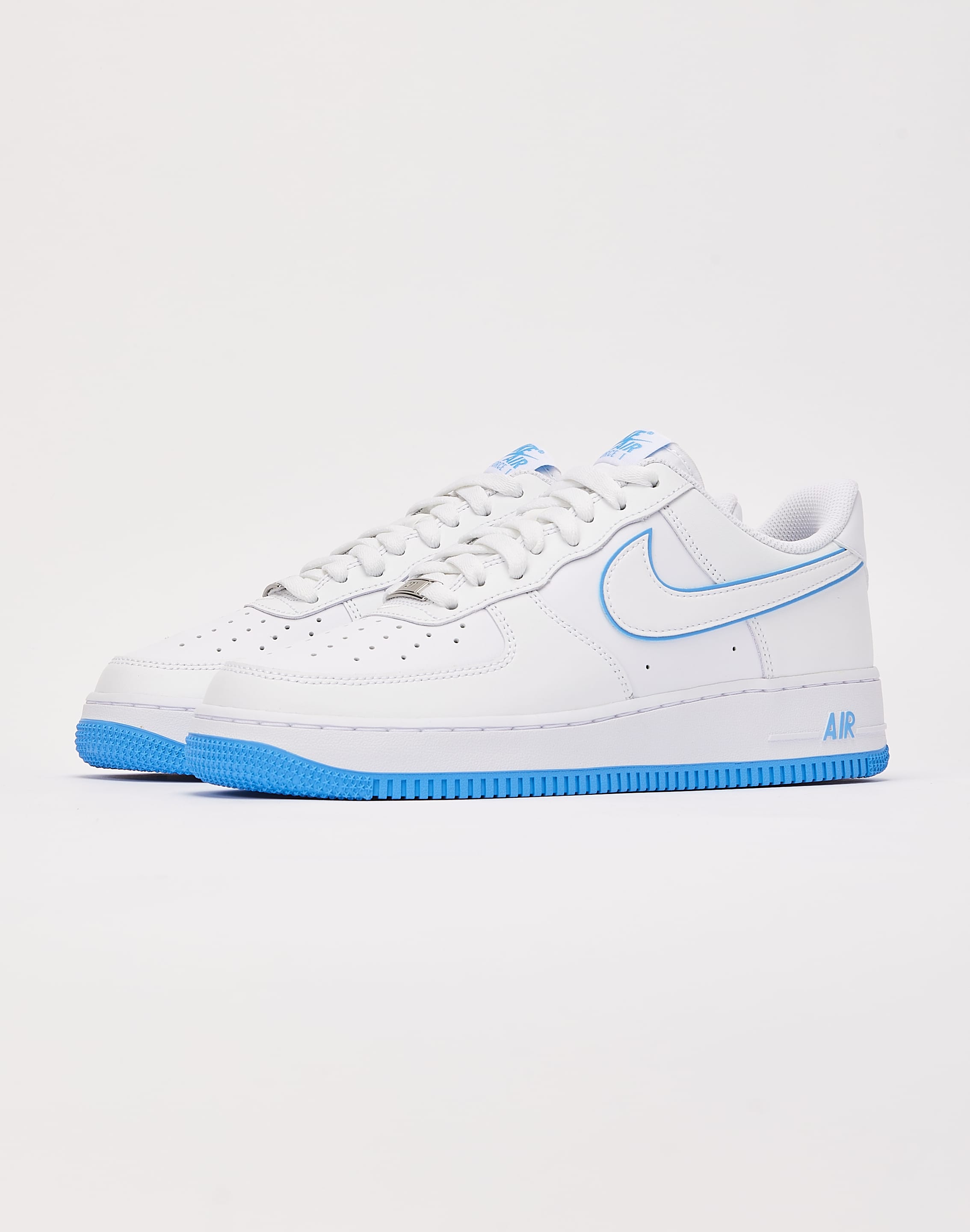 Nike Air Force 1 '07 LV8 White/University Blue/Safety Orange