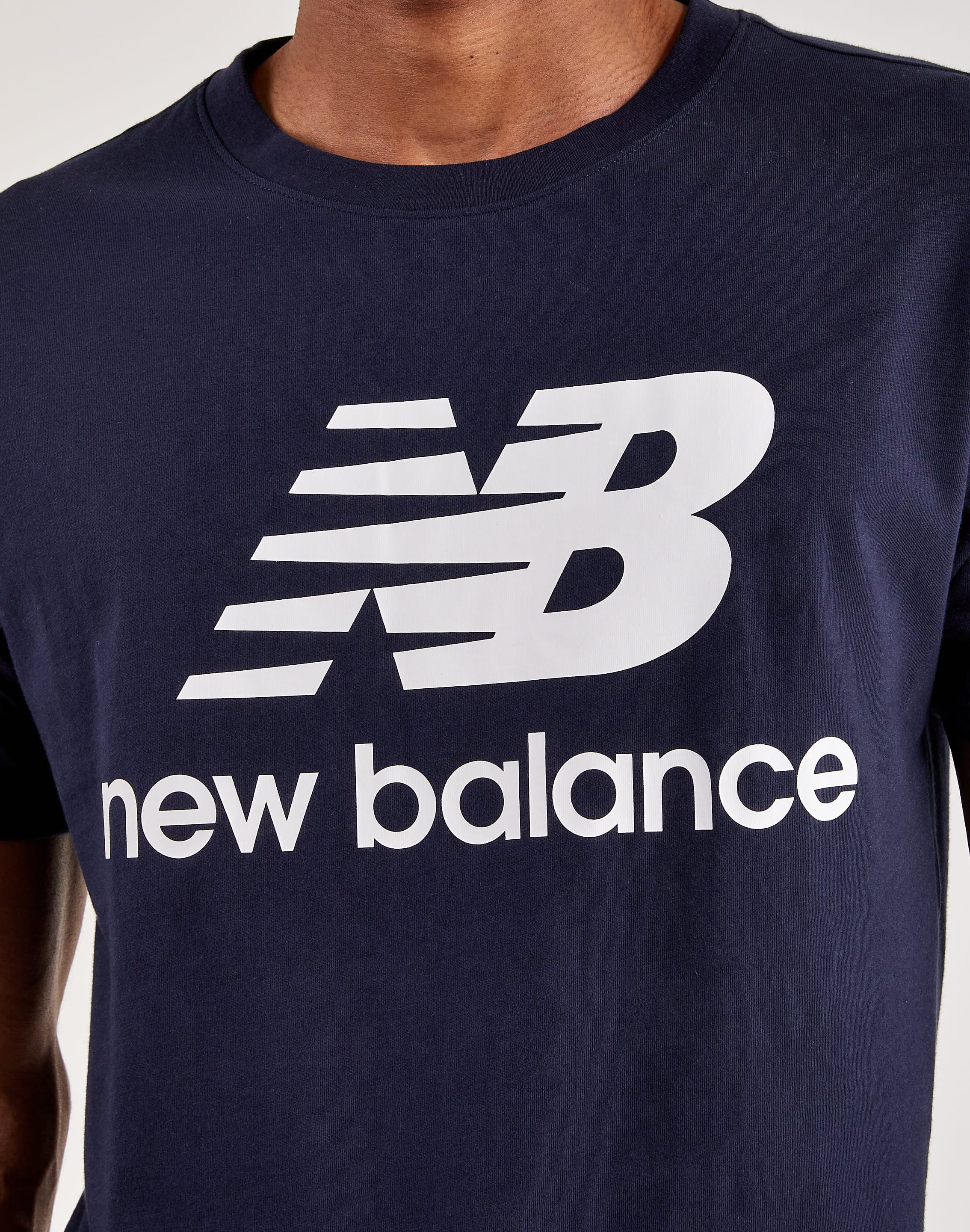 New Balance Essentials Stacked Logo Tee – DTLR