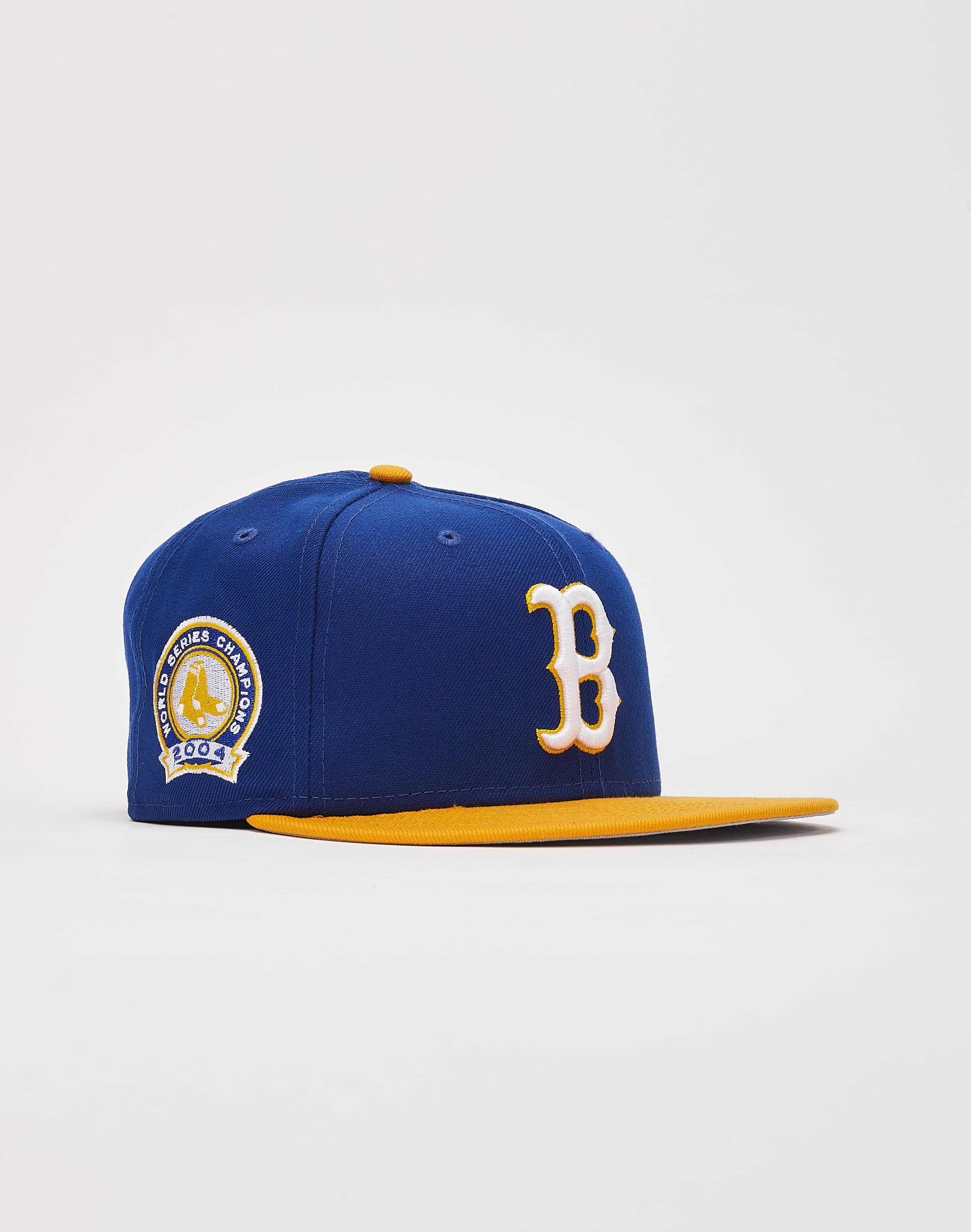 boston red sox yellow and blue hat