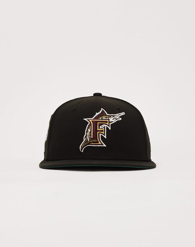New Era Florida Marlins Pop Sweat Men Fitted Hat Black main image 1