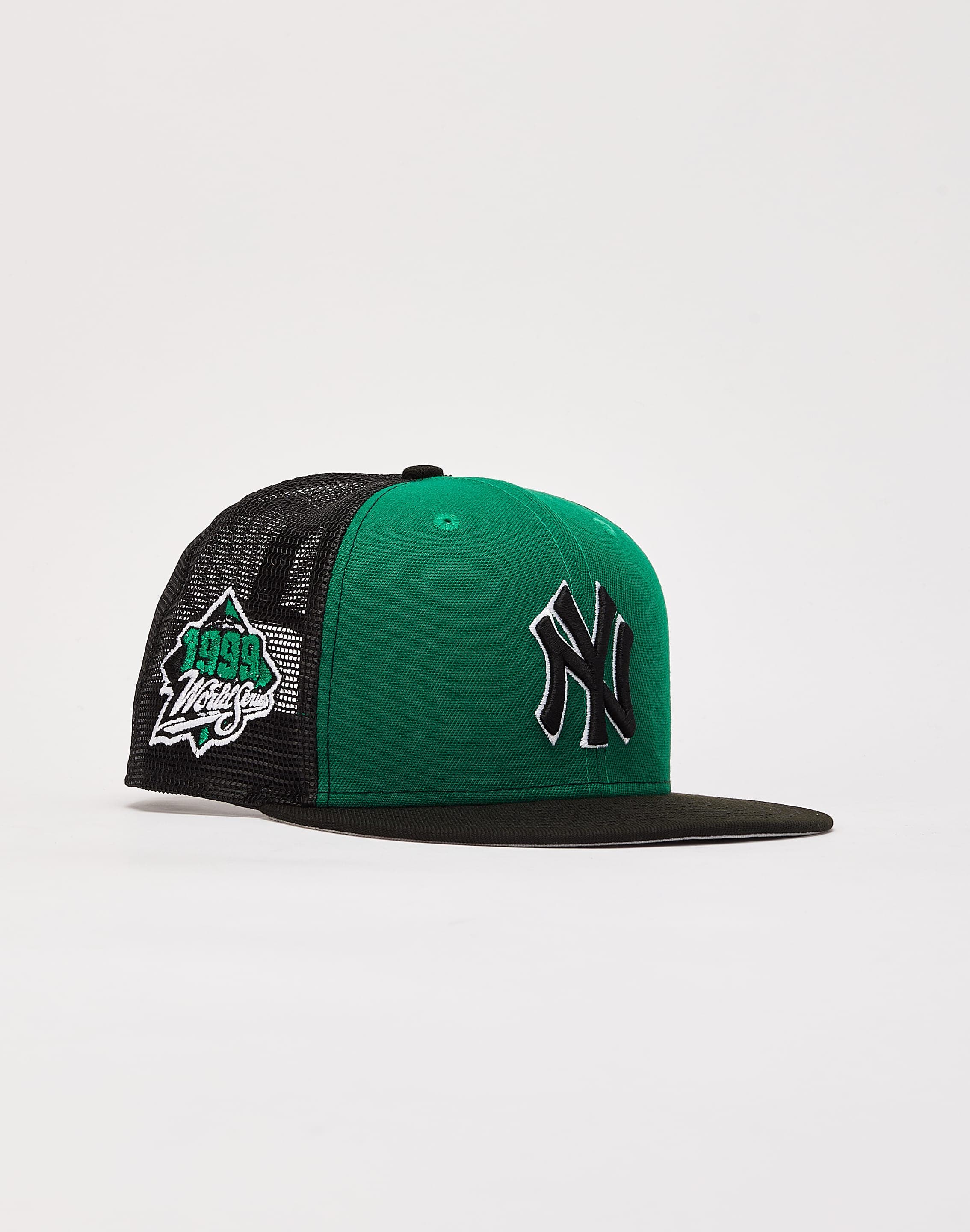 Green yankees trucker hat Clearance