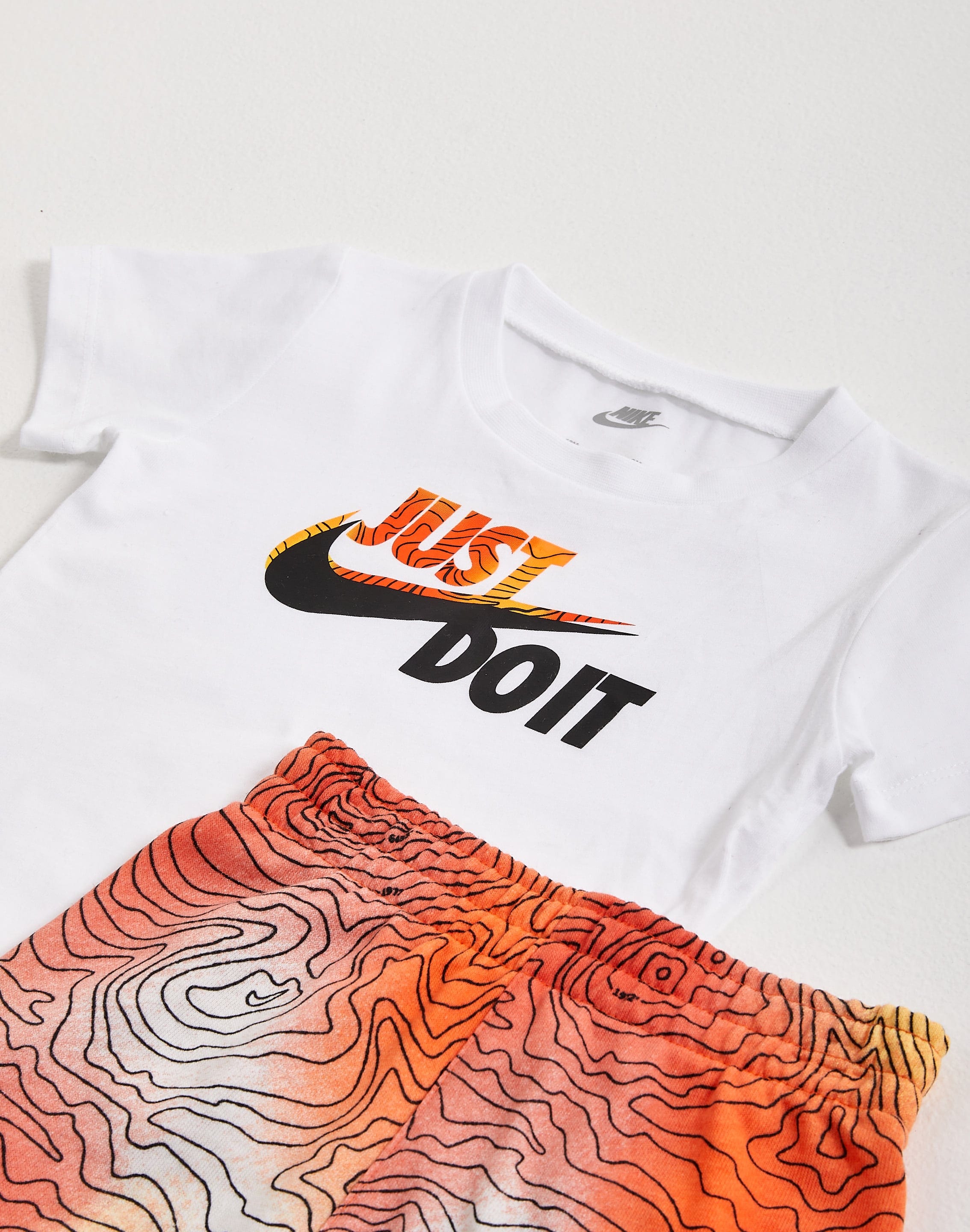 Photo of Nike Just Do It Logo Shorts Set Infant