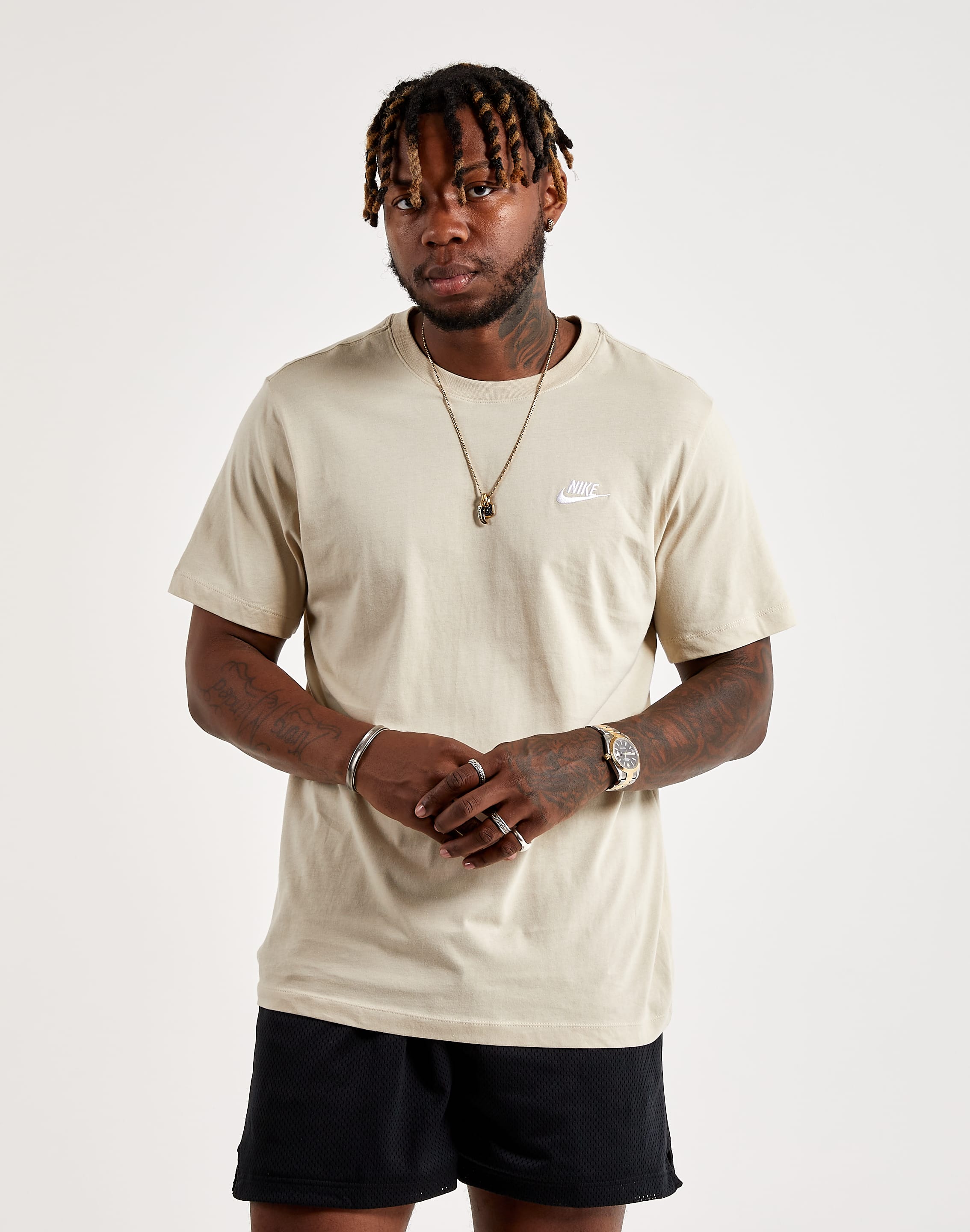Photo of Nike Nsw Club Embroidered Futura Tee