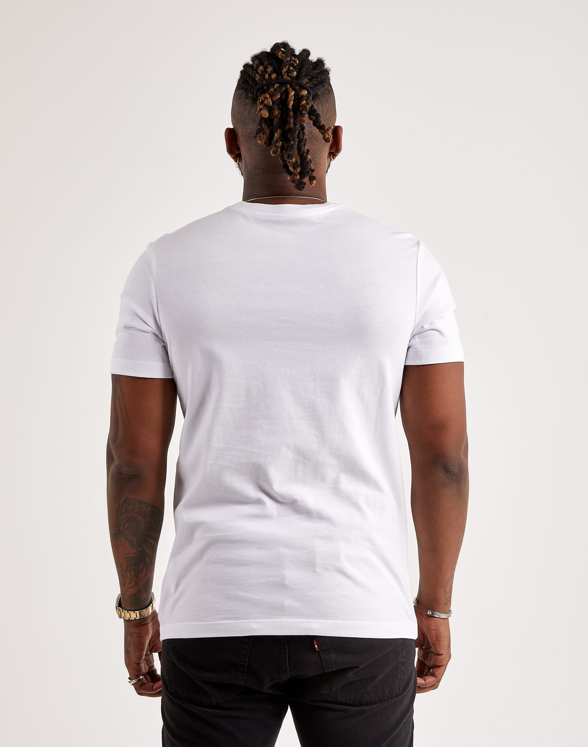 Nike Sportswear TEE ICON FUTURA UNISEX - T-shirt med print -  black/white/svart 