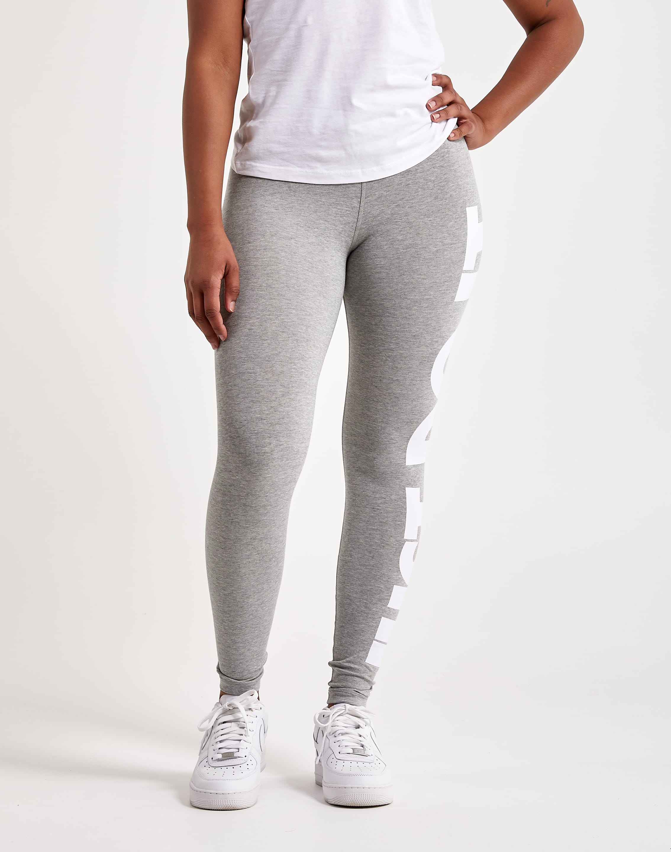 Nike Women's Sportswear Varsity Leggings Size S Gray