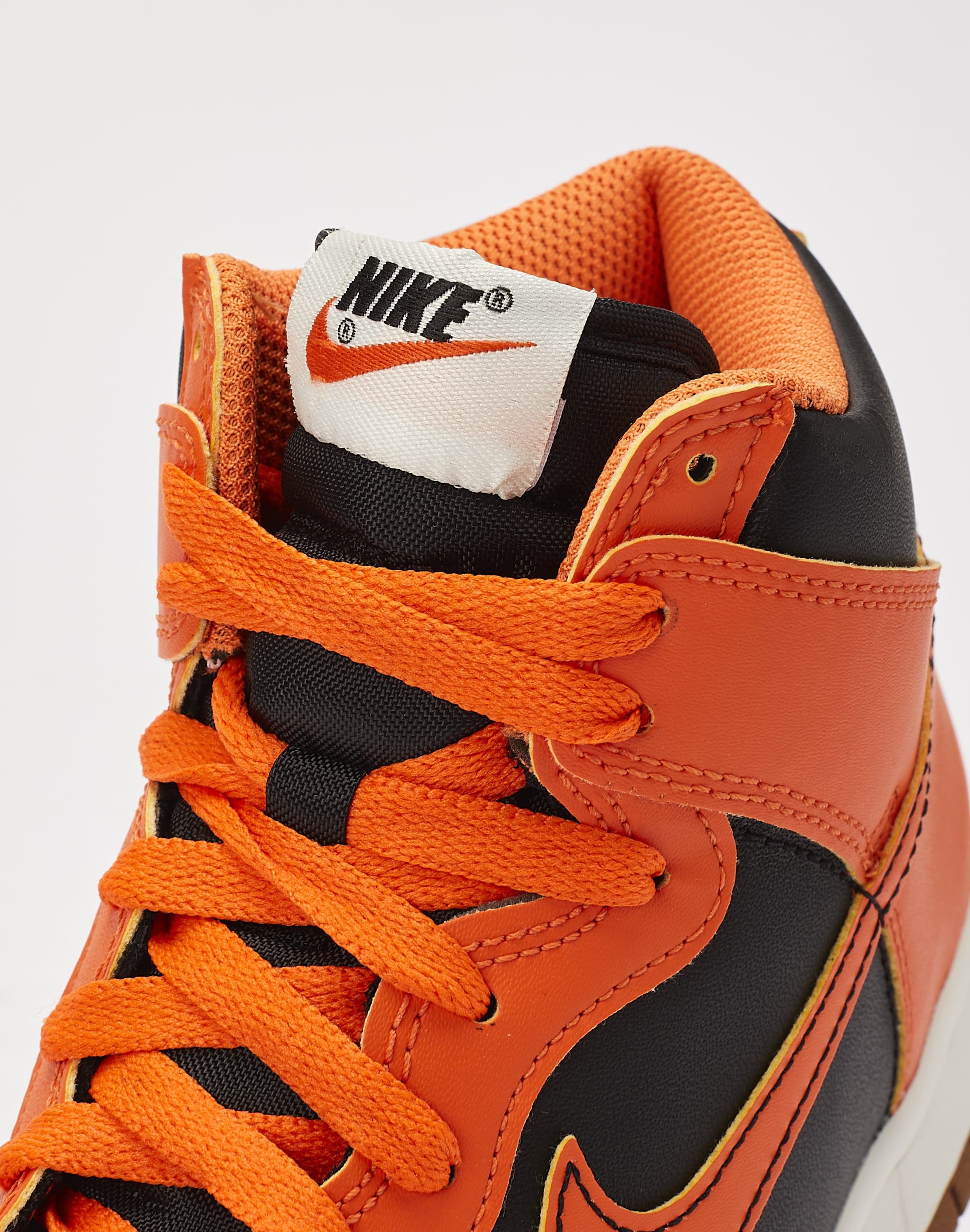 Nike Dunk High Black Safety Orange (GS) Raffles and Release Date