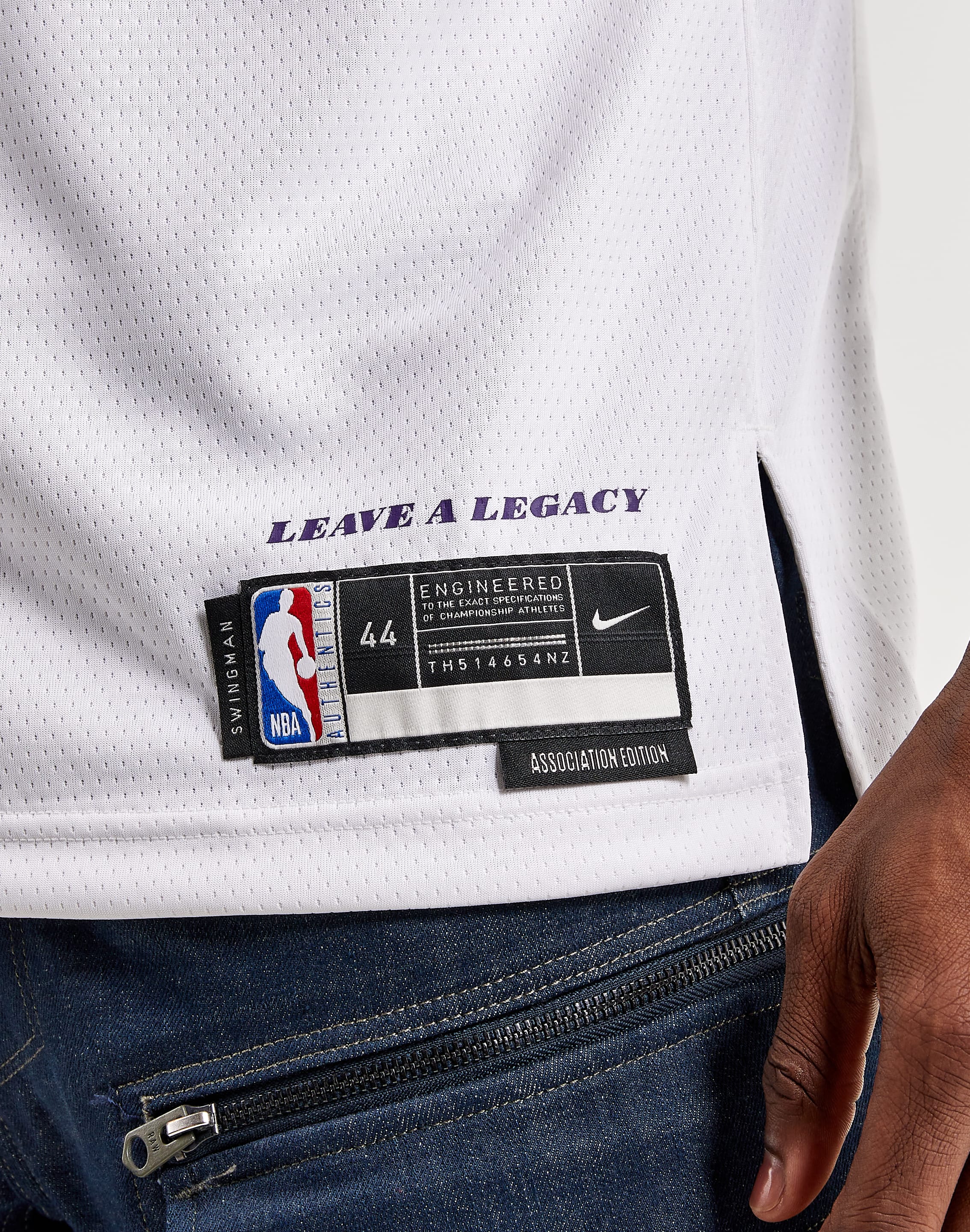 LeBron James Los Angeles Lakers Nike City Edition Swingman Jersey Men's  2020 NBA