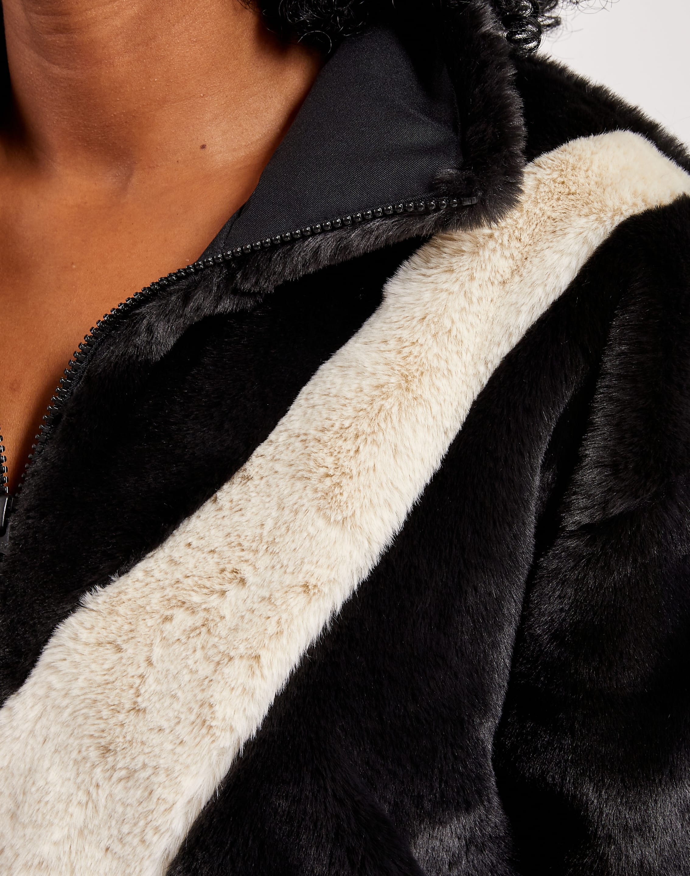 Nike Faux Fur Jacket â DTLR