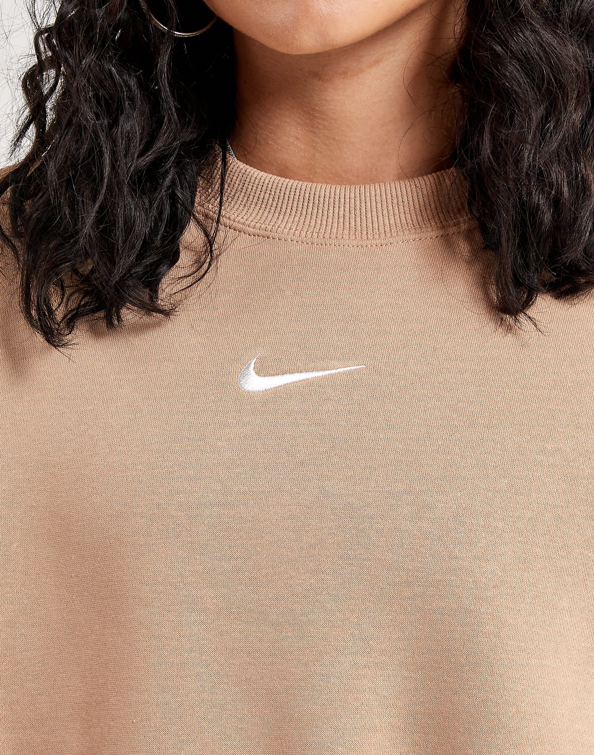 Nike Fleece Oversized Crewneck Sweatshirt –