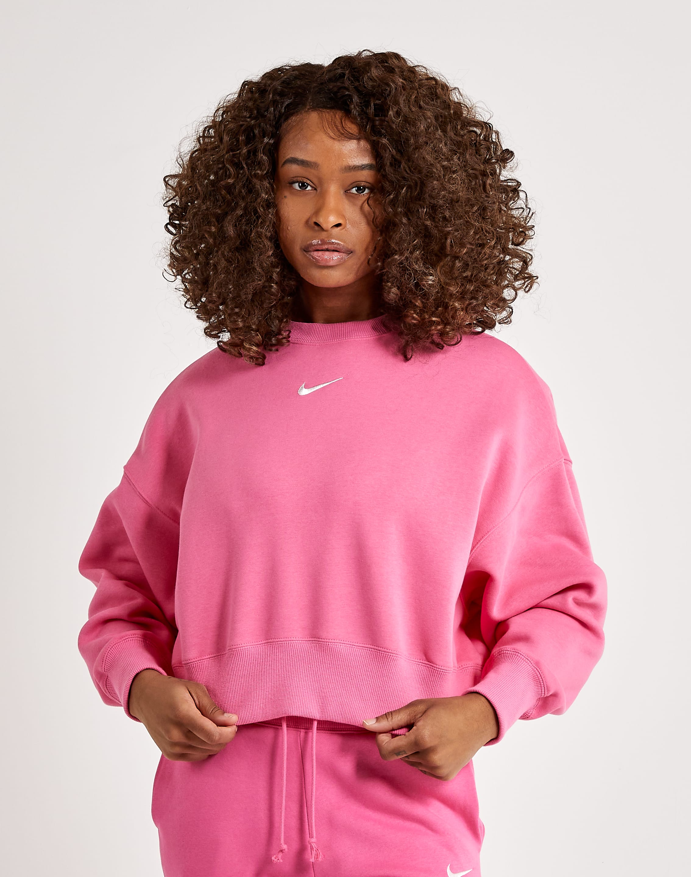 Nike Pink Oversized Sweatshirt Buy Nike Sportswear Club Fleece
