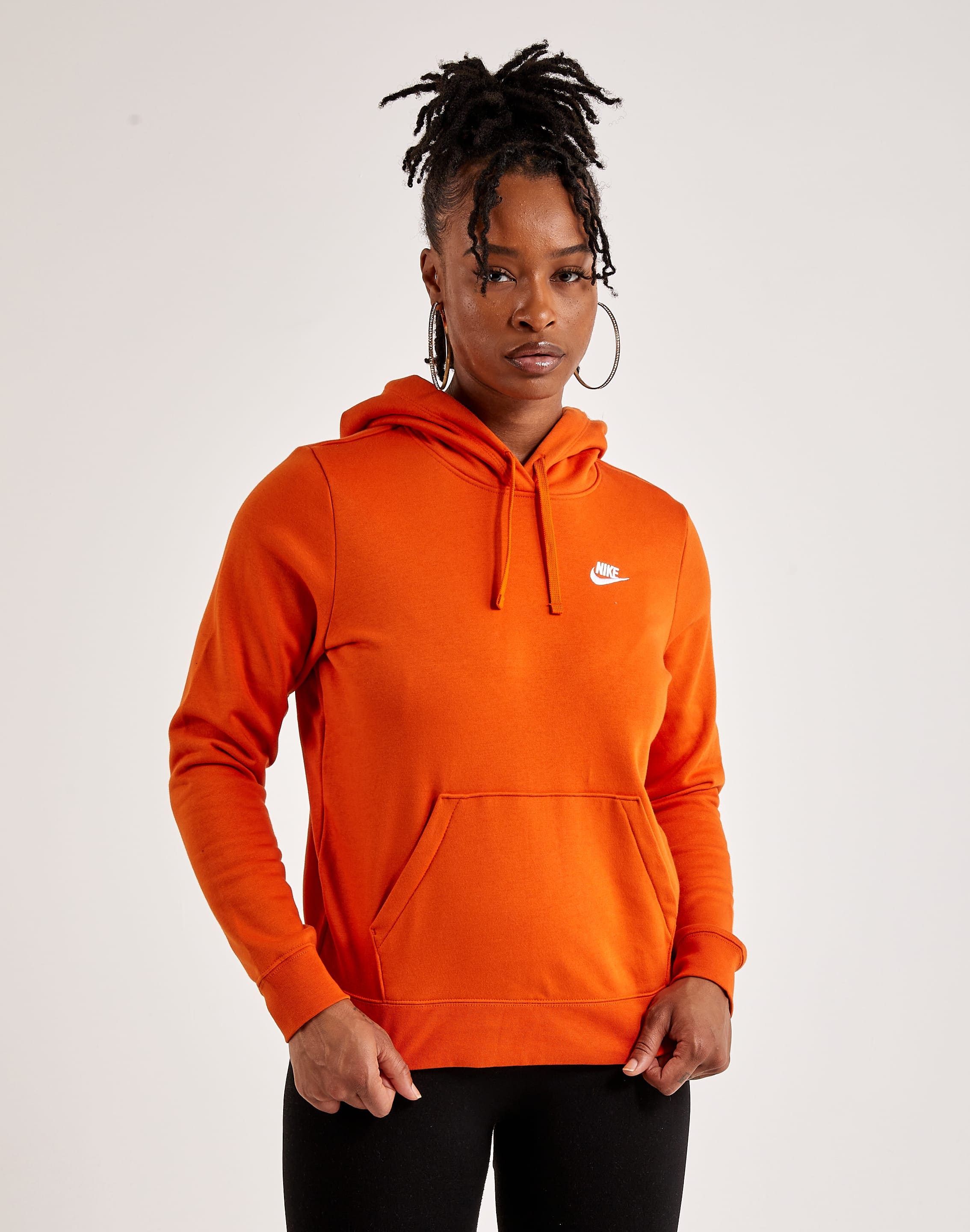 Fleece Pullover Nike Orange Fleece Nike Tech Fleece Zip-up Hoodie