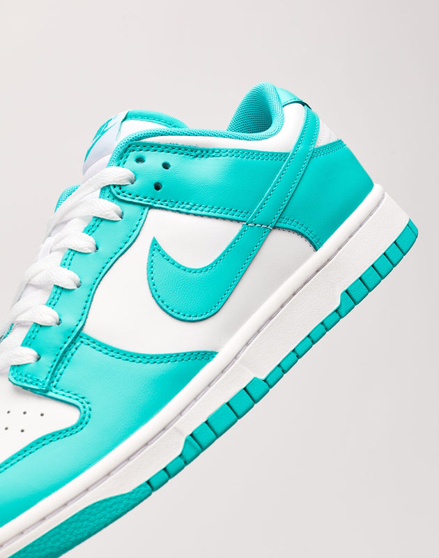 dunk low clear jade stockx