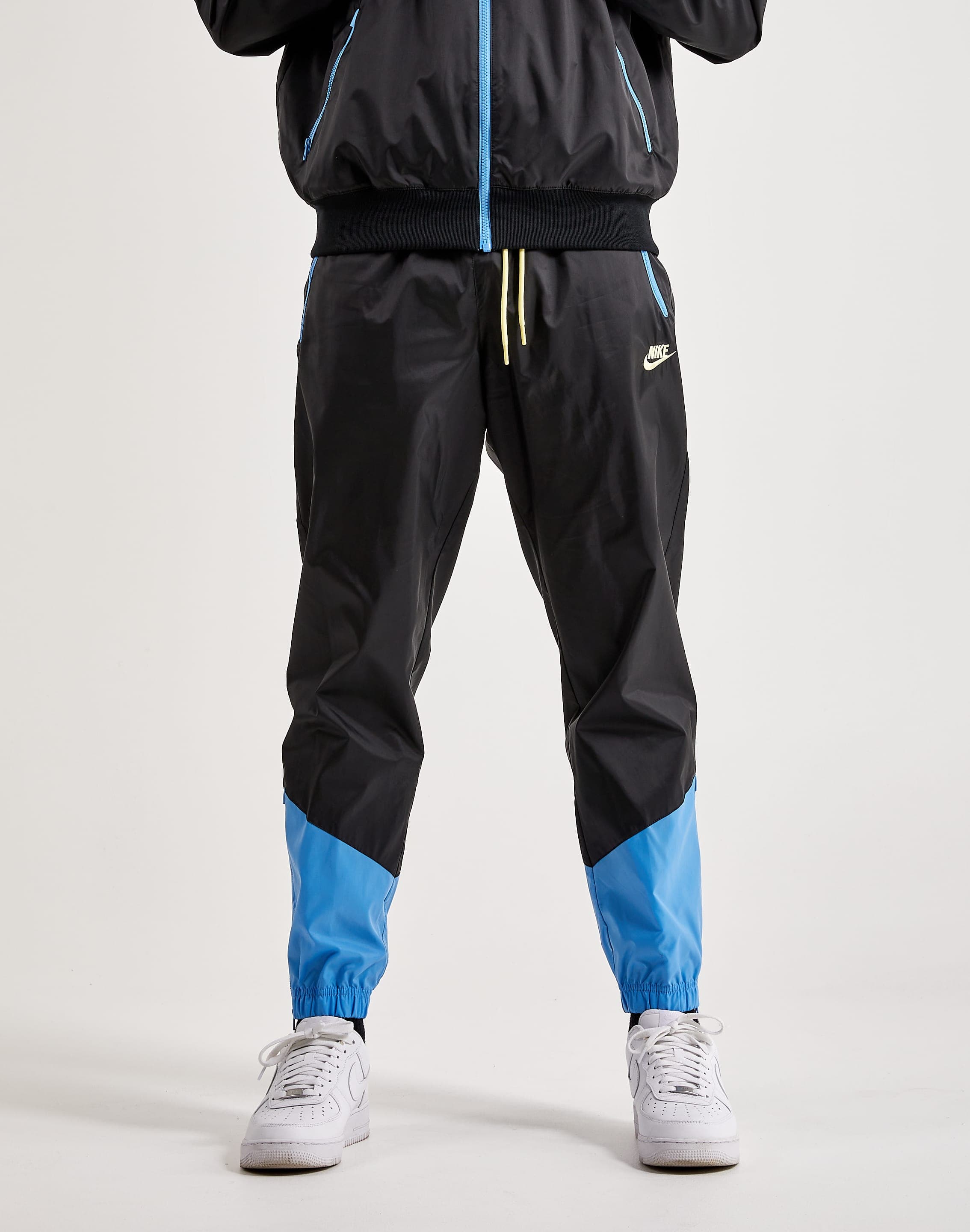 Nike Vintage Nike Mesh Lined Wind Pants Joggers Trainers Track | Grailed