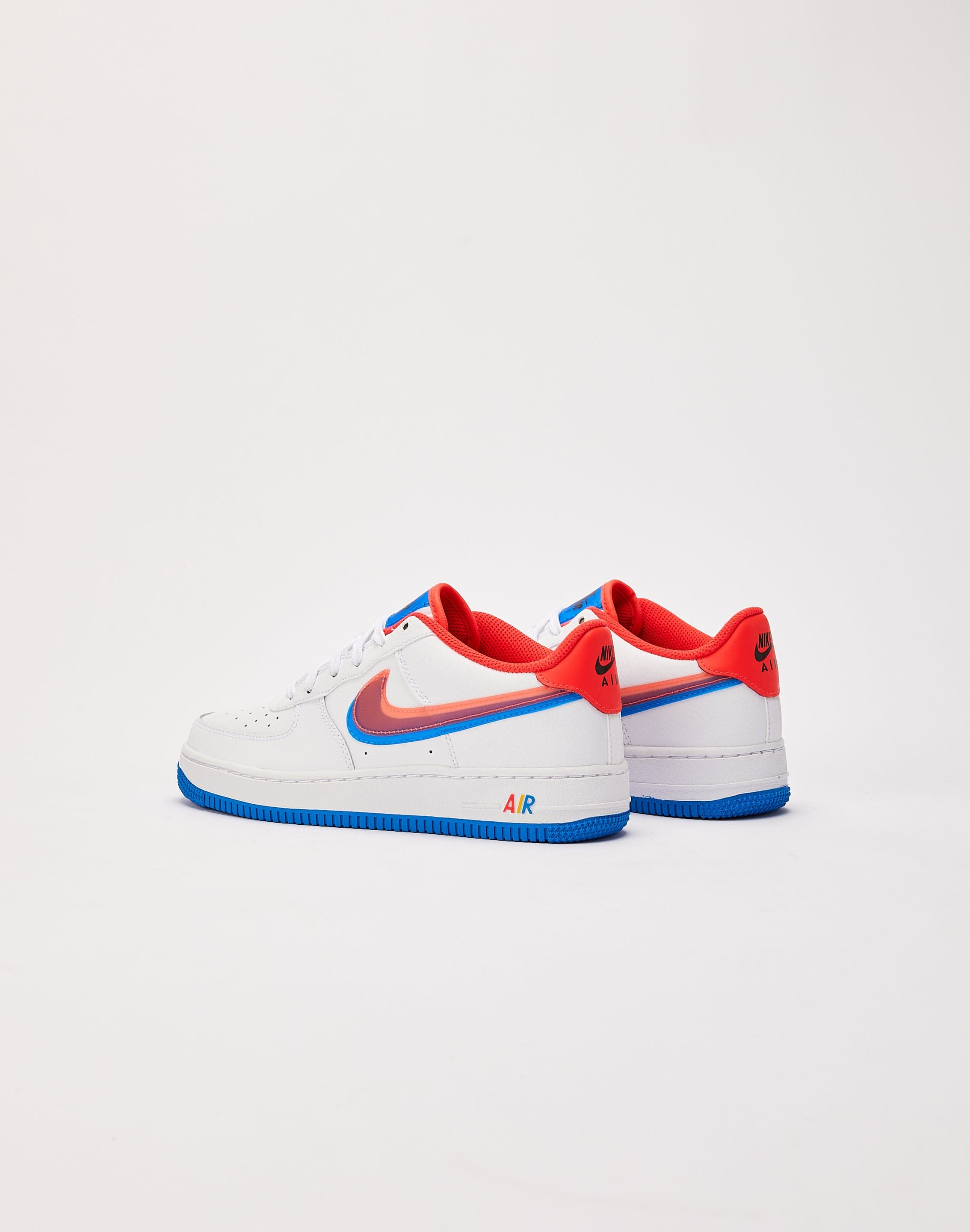 Nike Air Force 1 LV8 Big Kids' Shoes in White, Size: 6.5Y | Dx1787-100