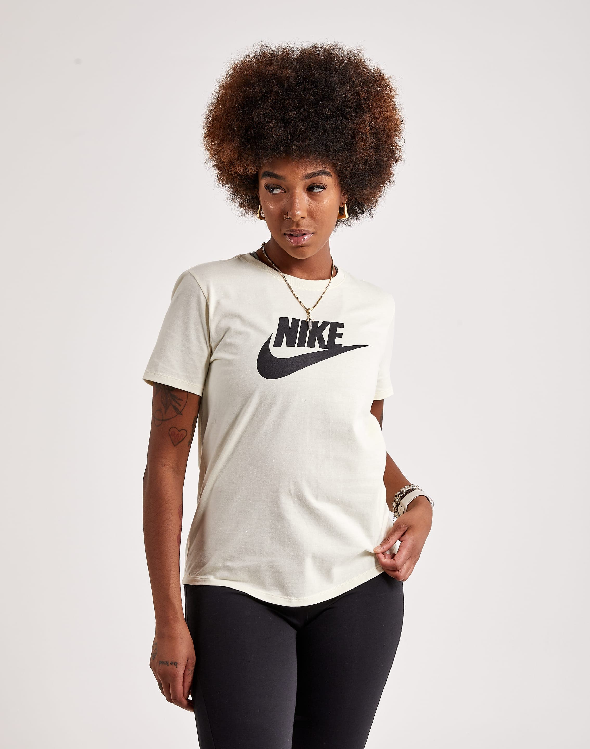 Nike Women's Plus Size Essentials Icon Futura T Shirt