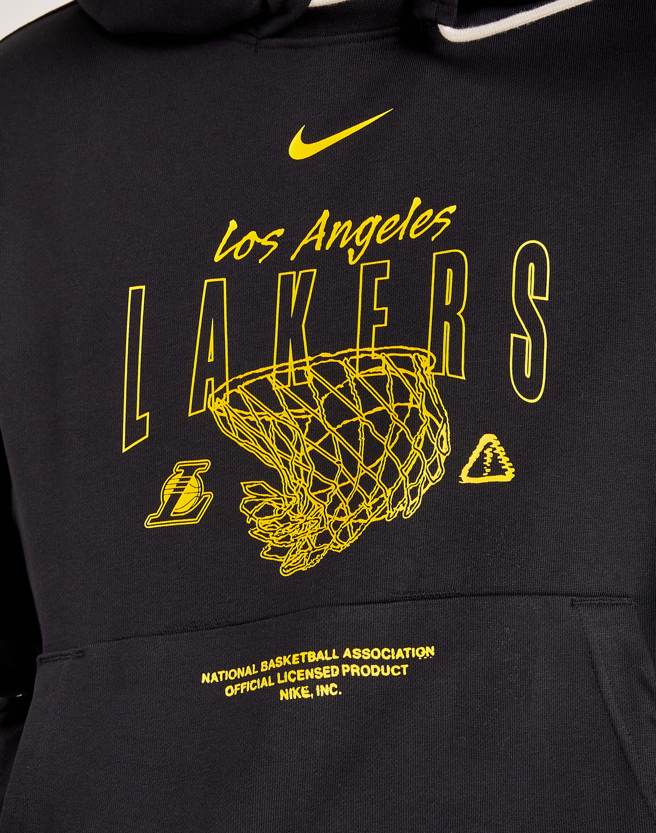 Nike NBA Los Angeles Lakers Standard Issue Full-Zip Dri-Fit Hoodie