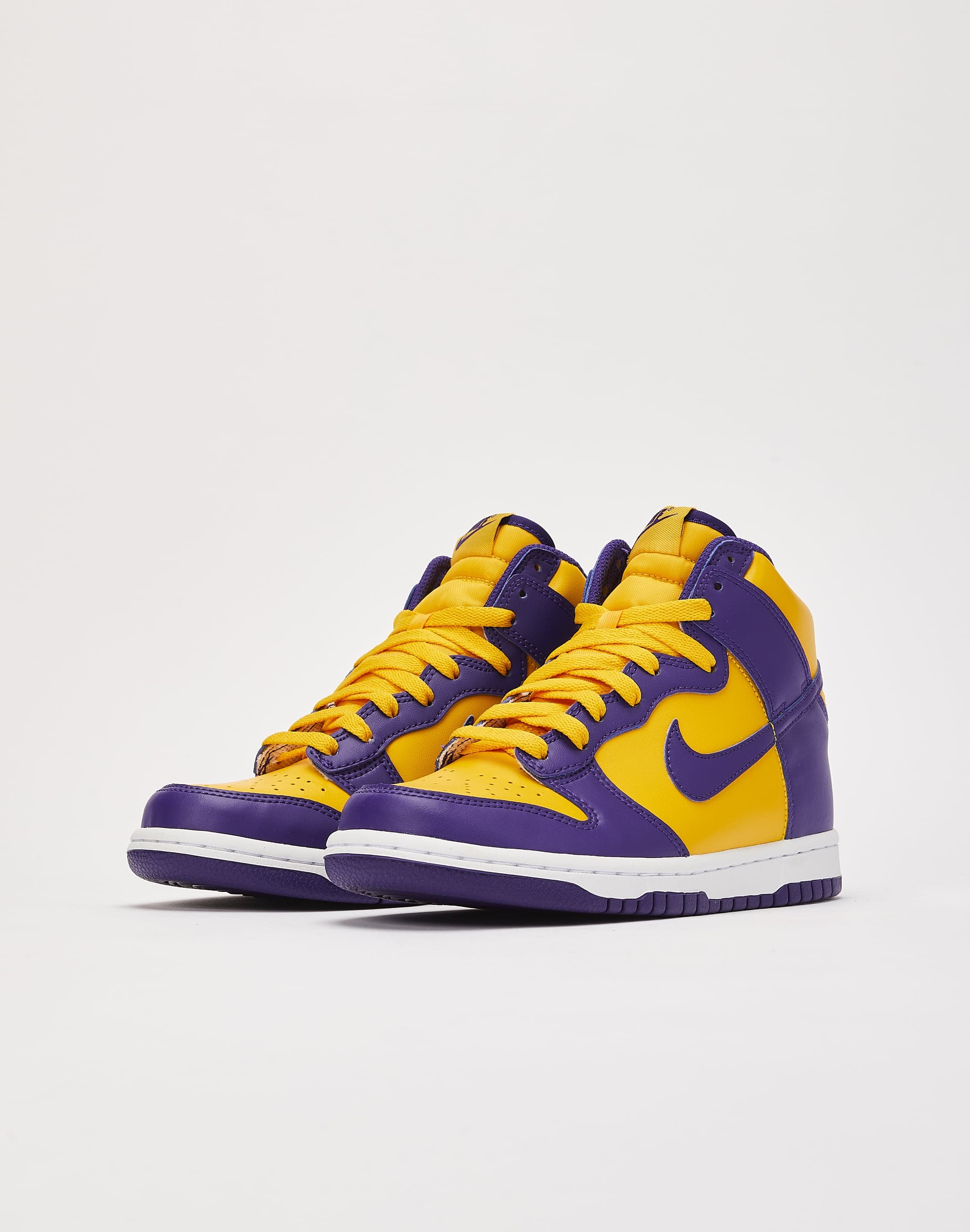 Nike Dunk High 'Lakers' Grade-School – DTLR