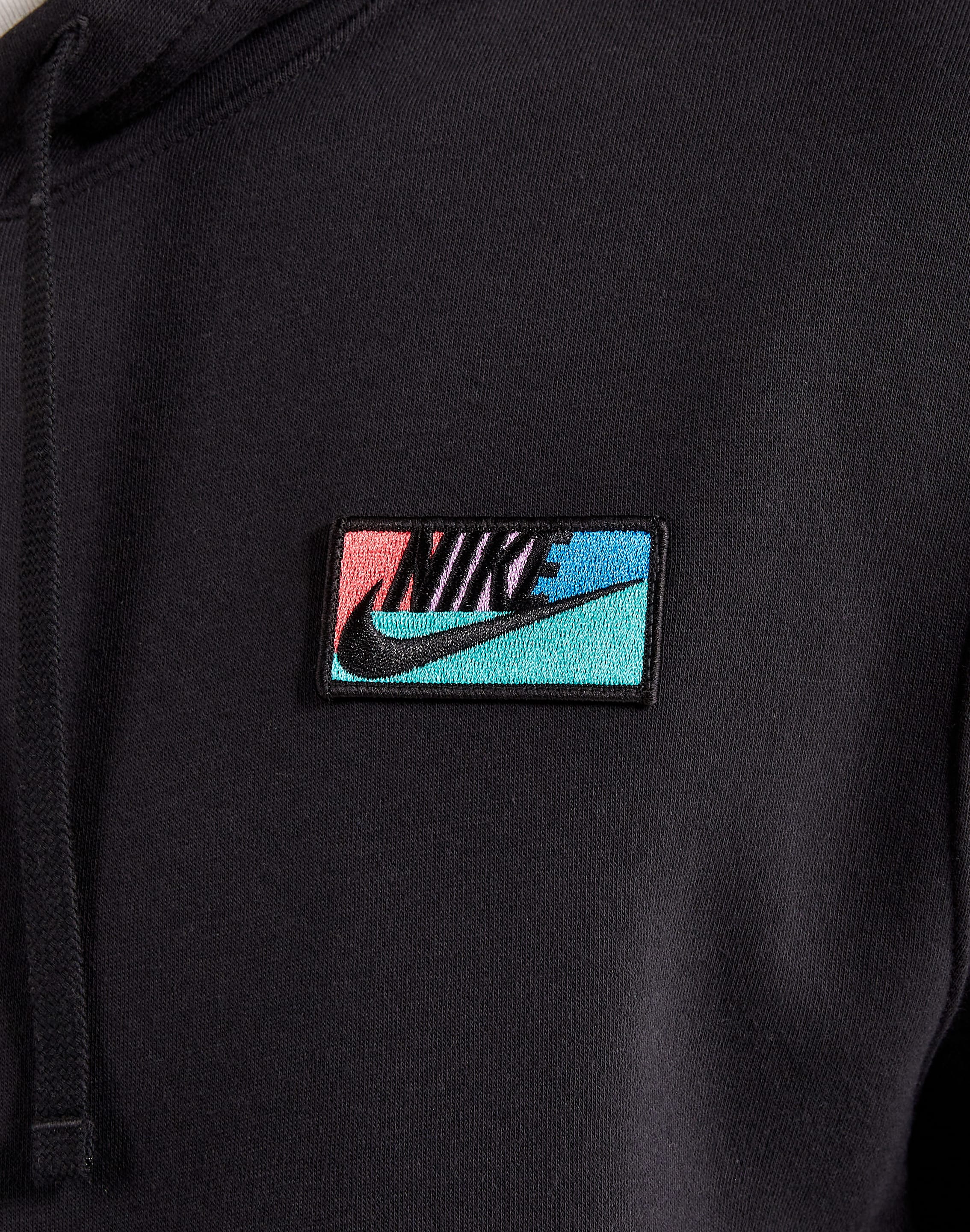 Nike Men's Club Fleece Graphic Patch Pants, Medium, Black
