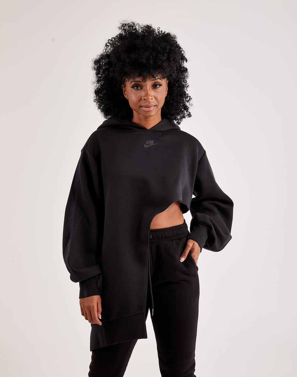 Nike Tech Fleece Oversized Asymmetrical Hoodie – DTLR